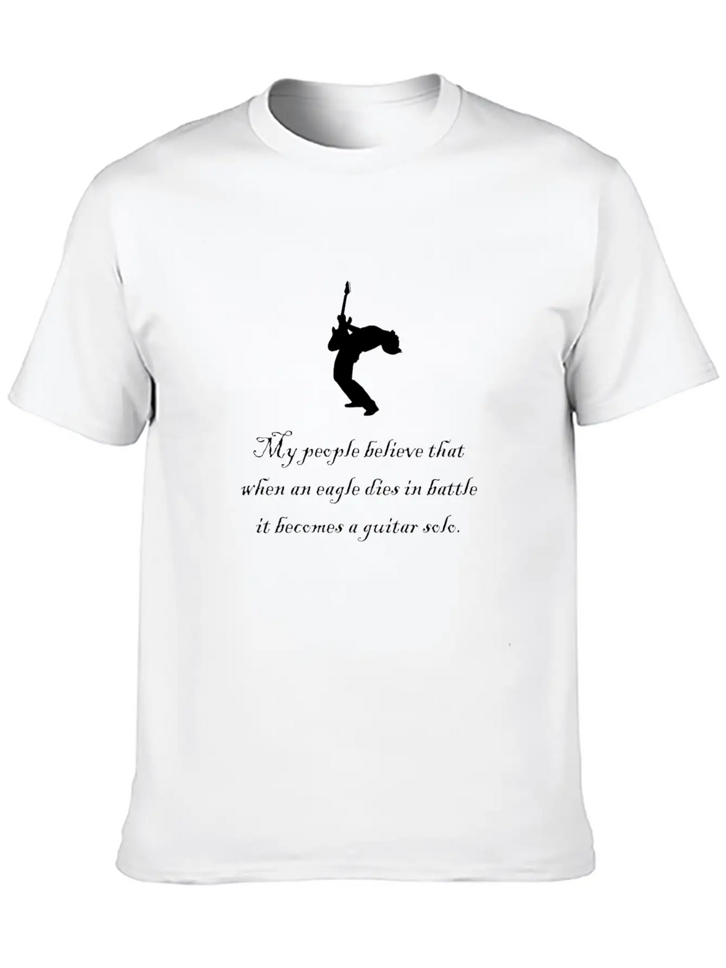 Guitar Solo Musician Music Fan Funny Classic Cotton Tee – Unisex Comfort For Any Season