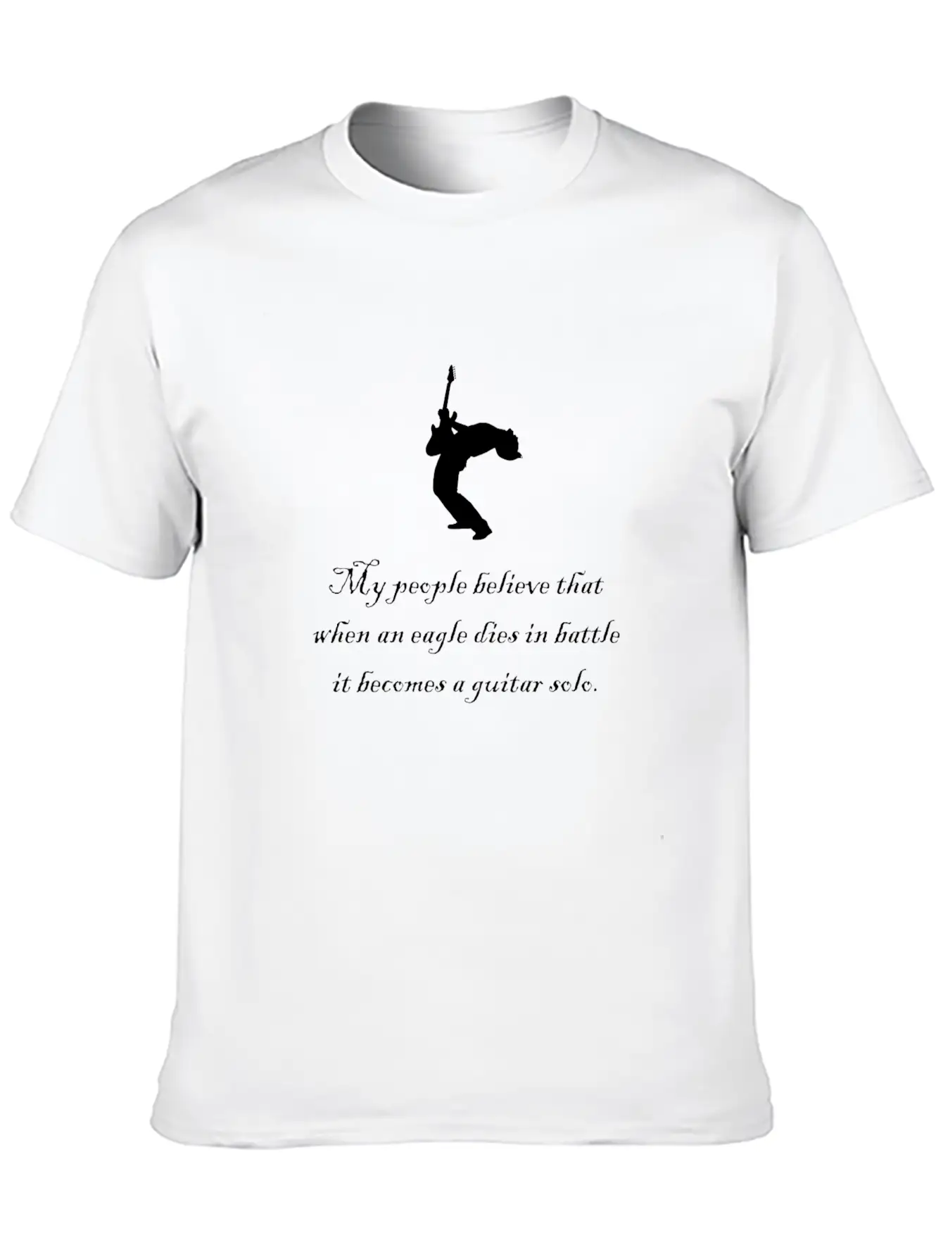 Guitar Solo Musician Music Fan Funny Classic Cotton Tee – Unisex Comfort For Any Season