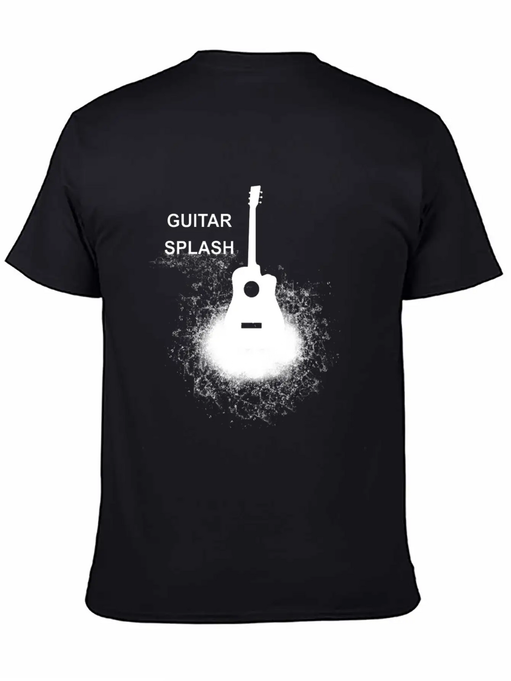 GUITAR SPLASH 2 Classic Cotton Tee – Unisex Comfort For Any Season