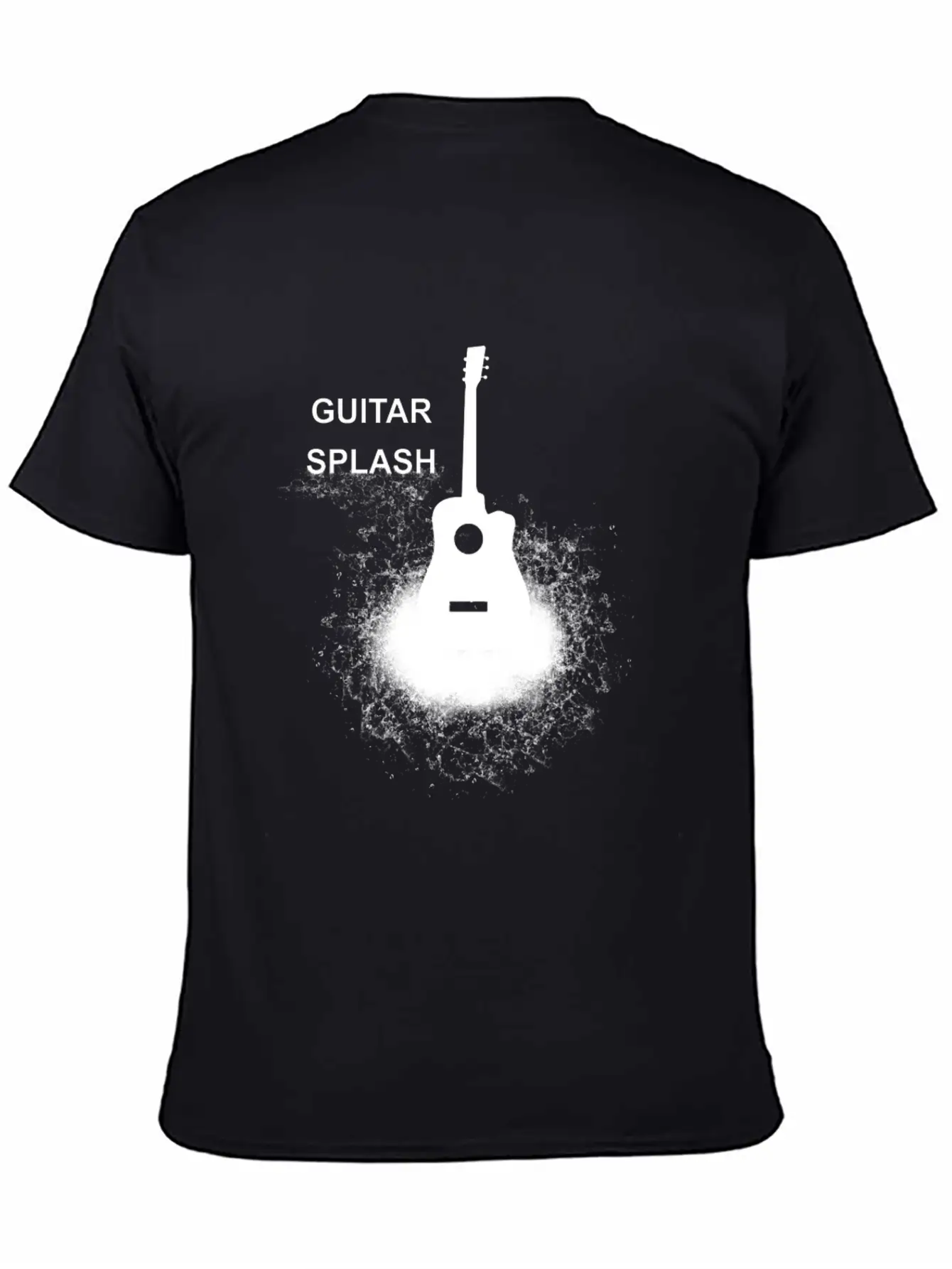 GUITAR SPLASH 2 Classic Cotton Tee – Unisex Comfort For Any Season