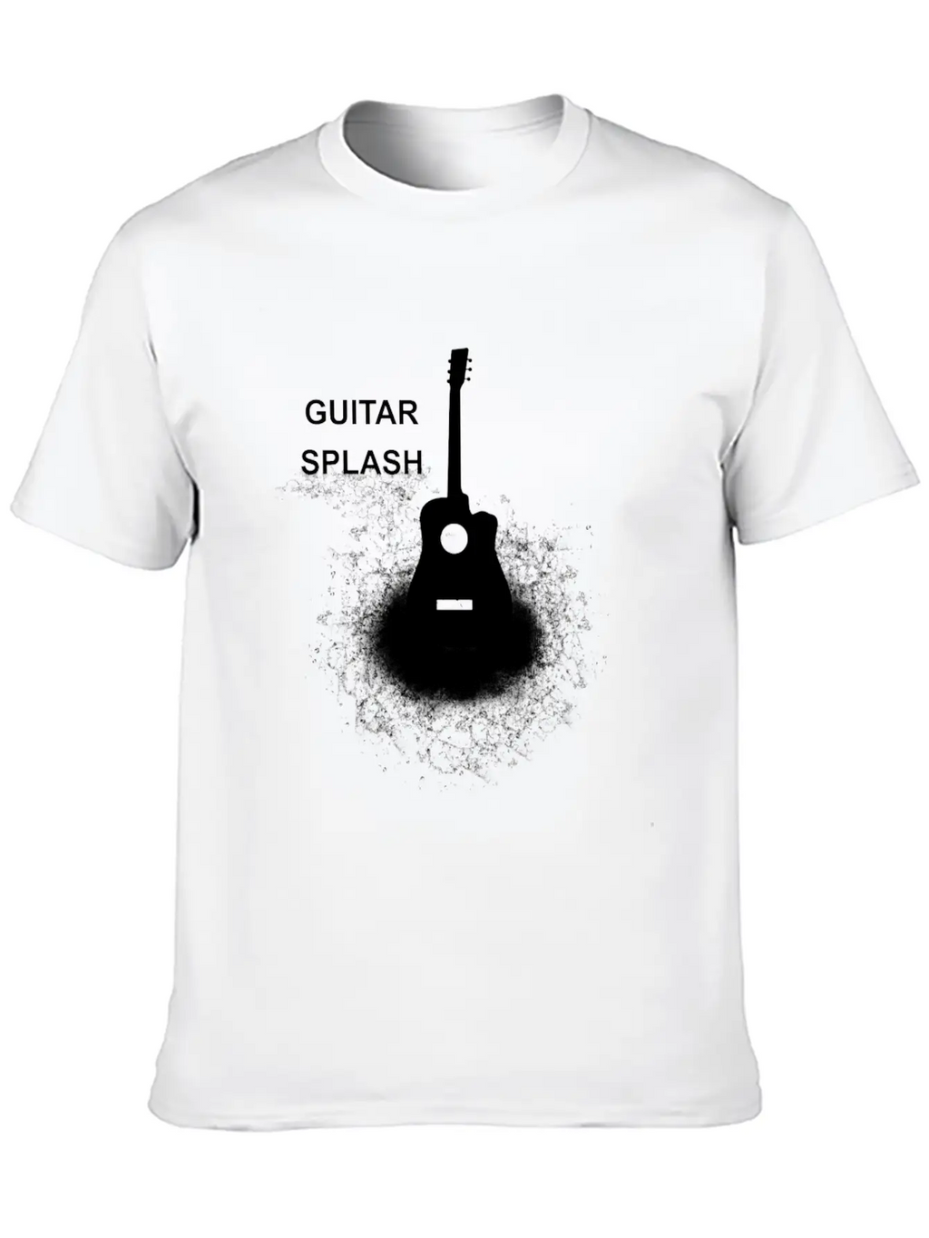 GUITAR SPLASH 2 Classic Cotton Tee – Unisex Comfort For Any Season