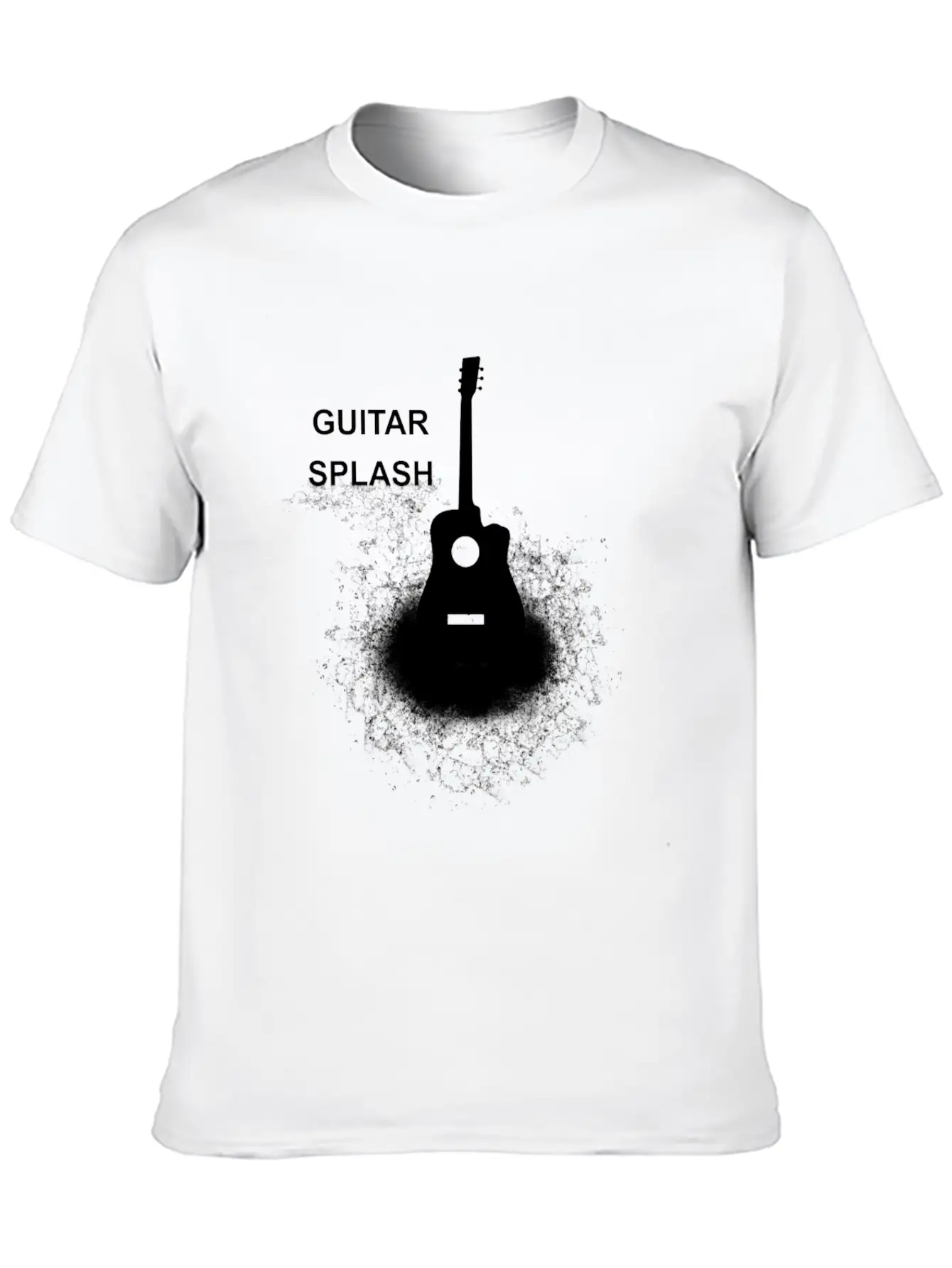 GUITAR SPLASH 2 Classic Cotton Tee – Unisex Comfort For Any Season
