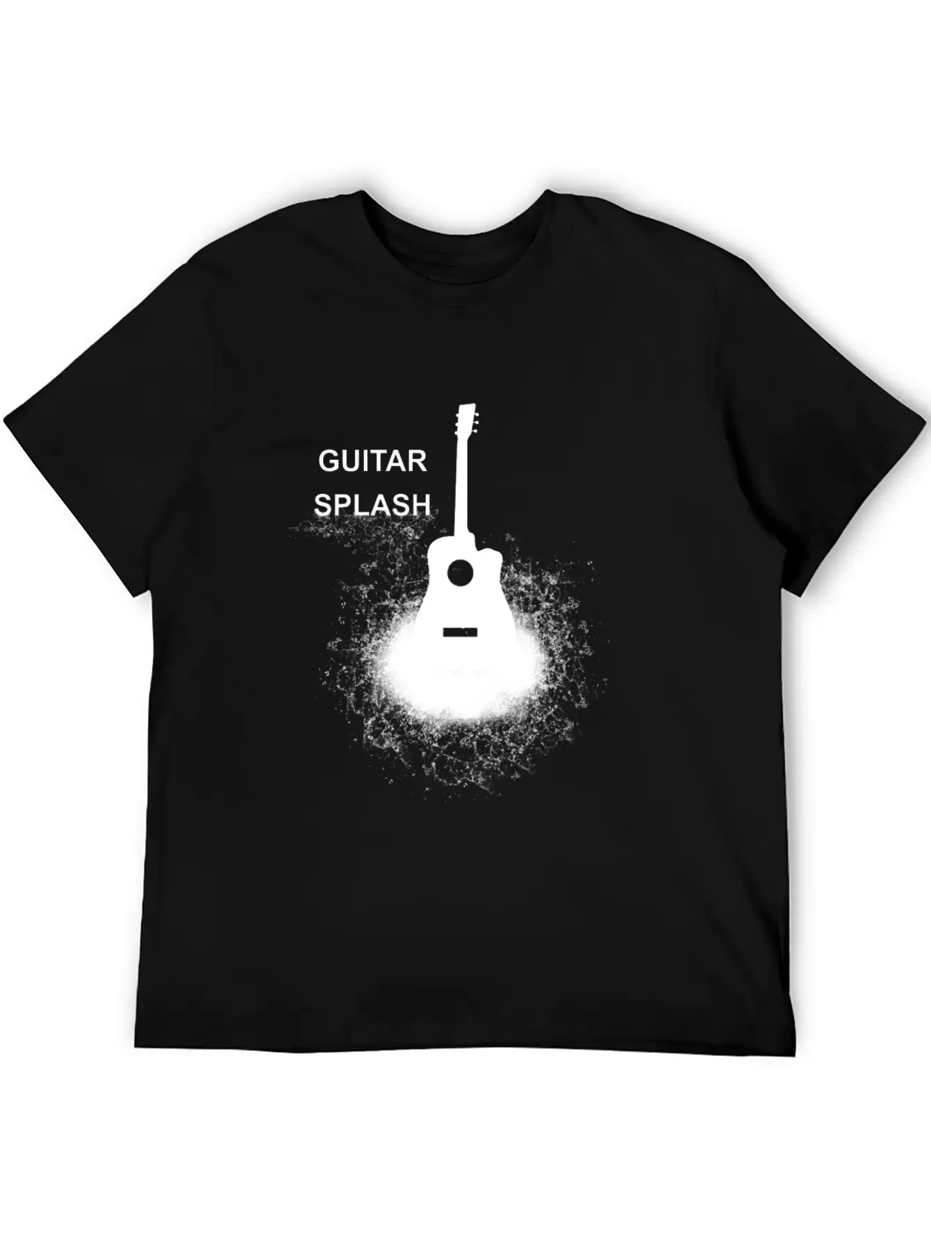 GUITAR SPLASH 2 Classic Cotton Tee – Unisex Comfort For Any Season