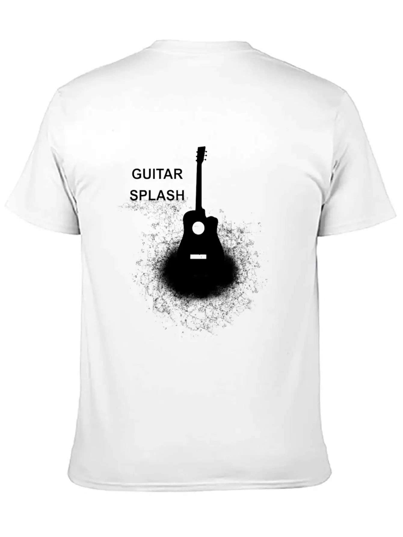 GUITAR SPLASH 2 Classic Cotton Tee – Unisex Comfort For Any Season