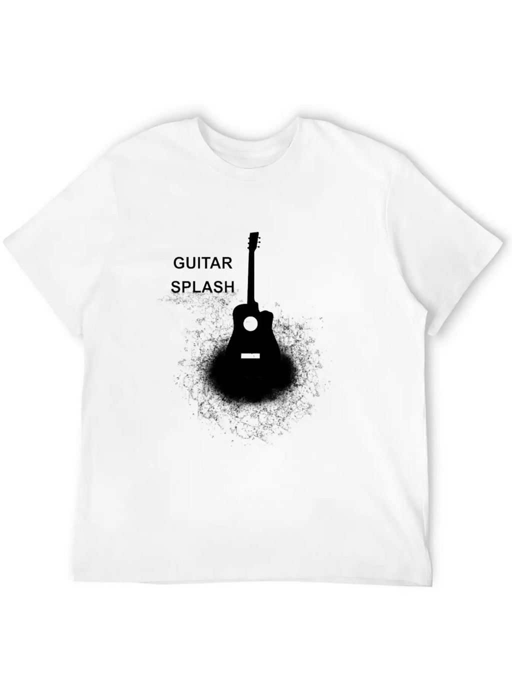 GUITAR SPLASH 2 Classic Cotton Tee – Unisex Comfort For Any Season