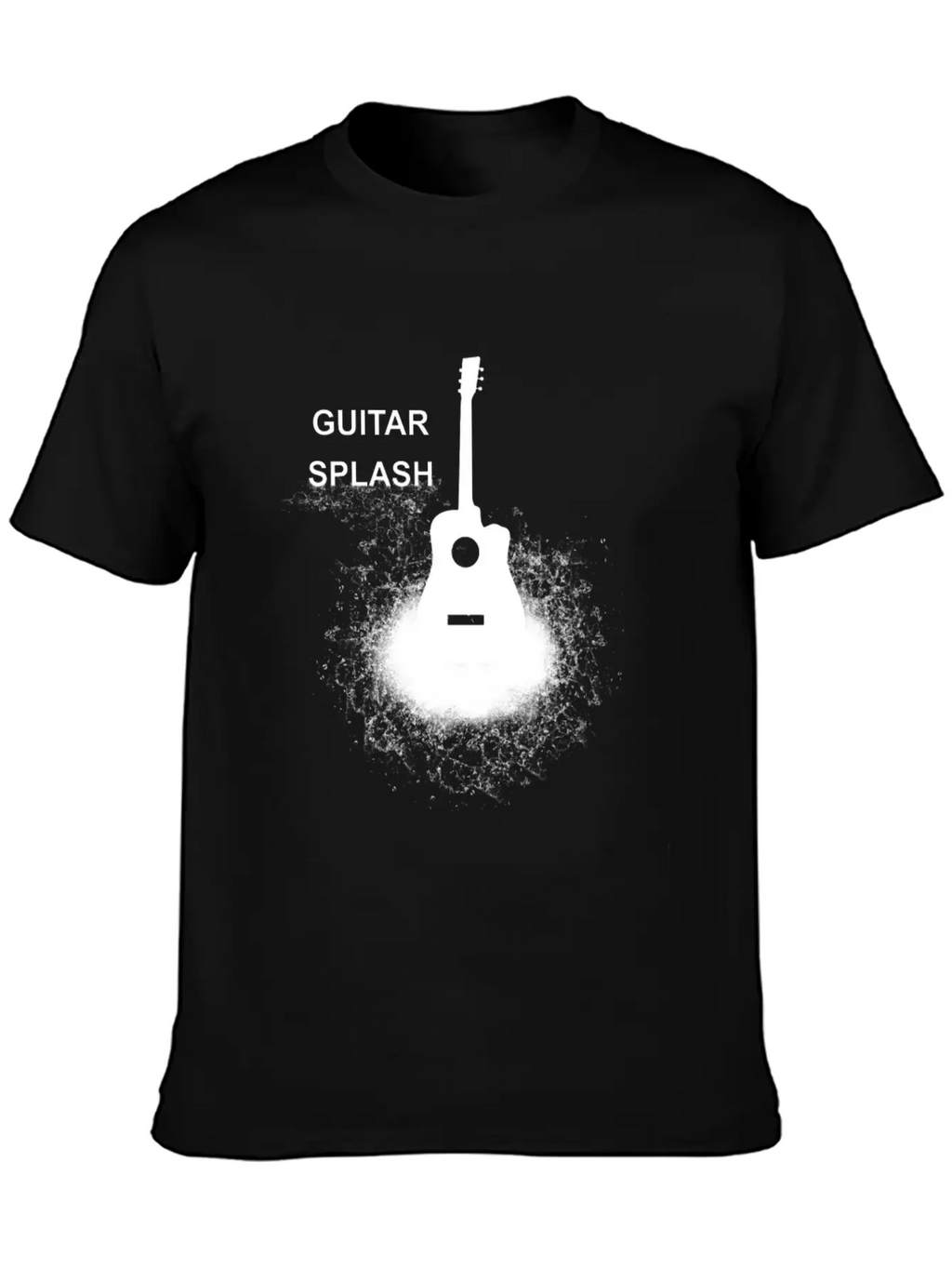 GUITAR SPLASH 2 Classic Cotton Tee – Unisex Comfort For Any Season