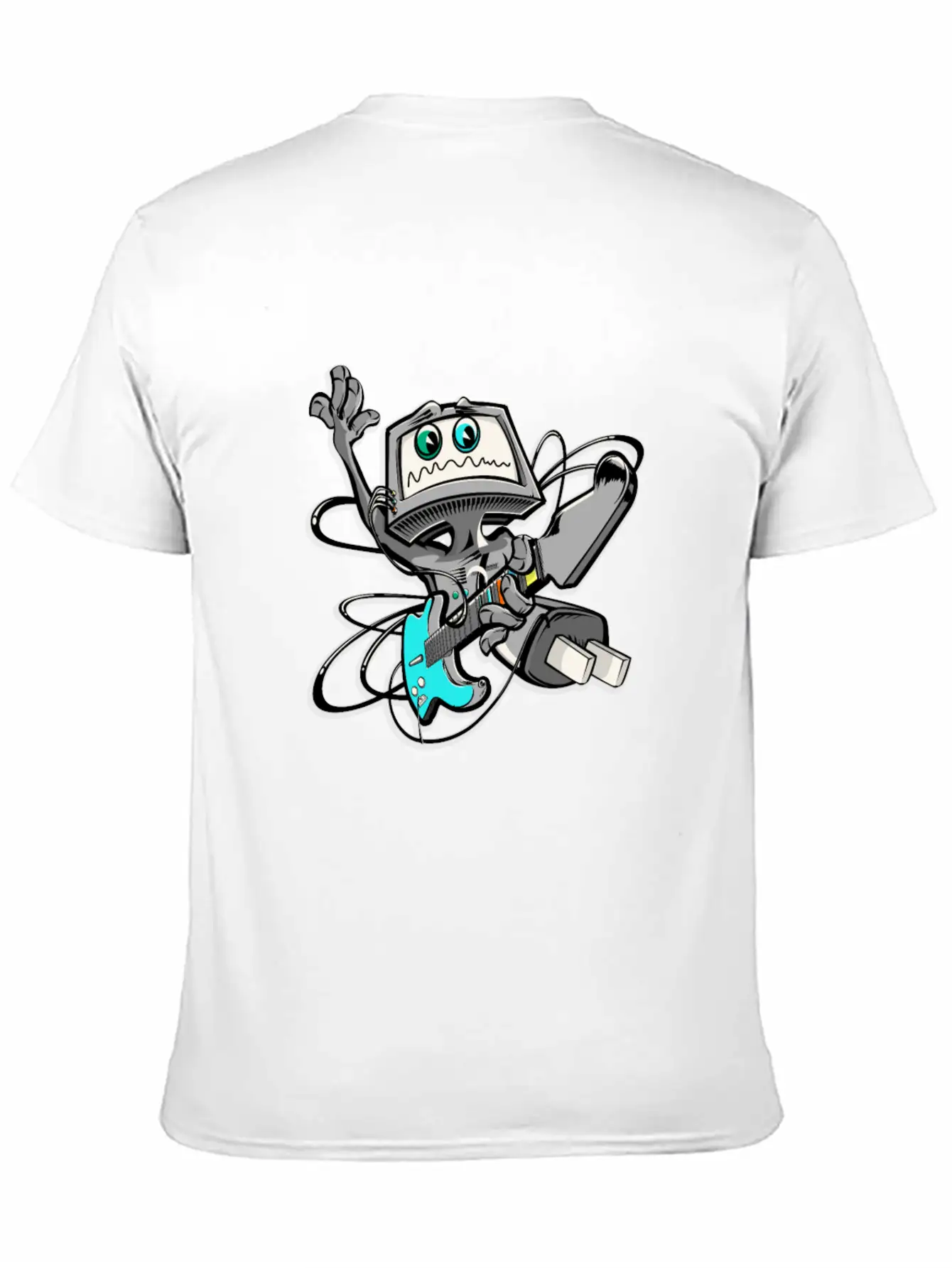 Guitar Unisex Casual T-Shirt – Clean Design For Daily Comfort