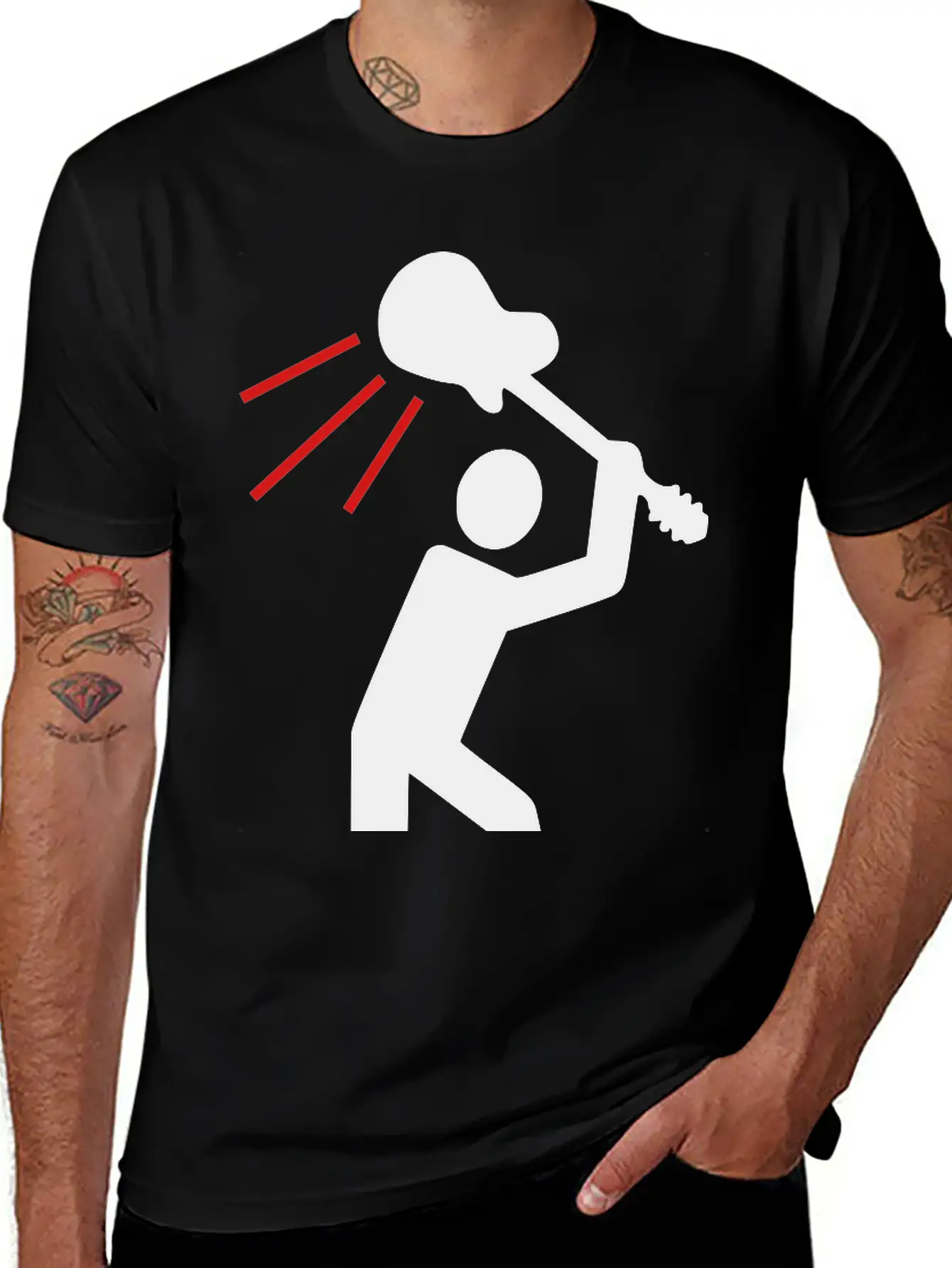 Guitar2 Basic Graphic T-Shirt – Daily Comfort In Soft Cotton