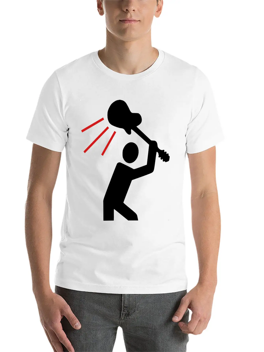 Guitar2 Basic Graphic T-Shirt – Daily Comfort In Soft Cotton