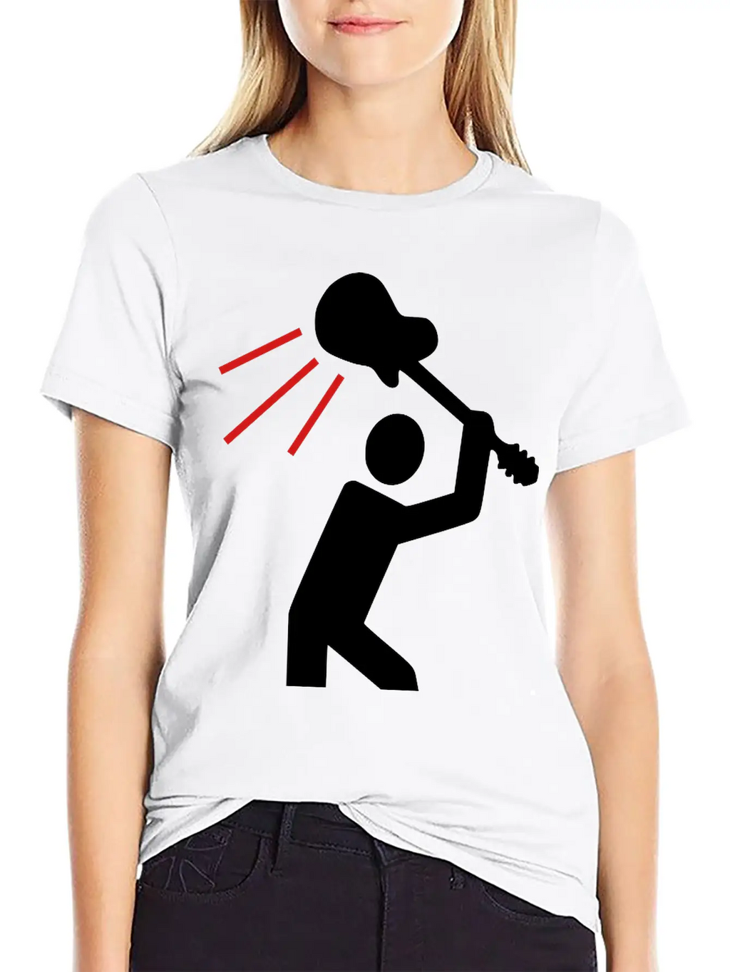 Guitar2 Basic Graphic T-Shirt – Daily Comfort In Soft Cotton