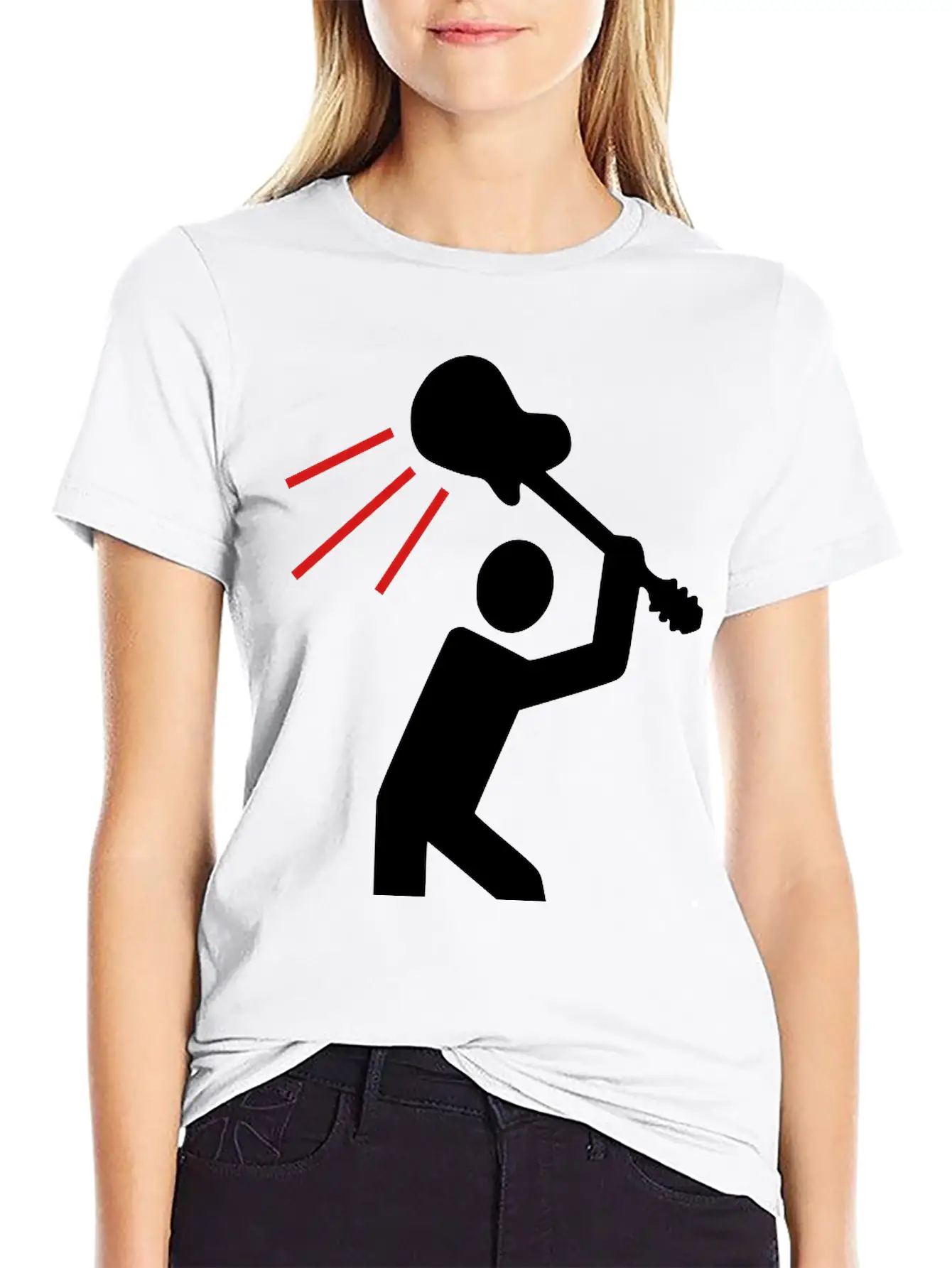Guitar2 Basic Graphic T-Shirt – Daily Comfort In Soft Cotton