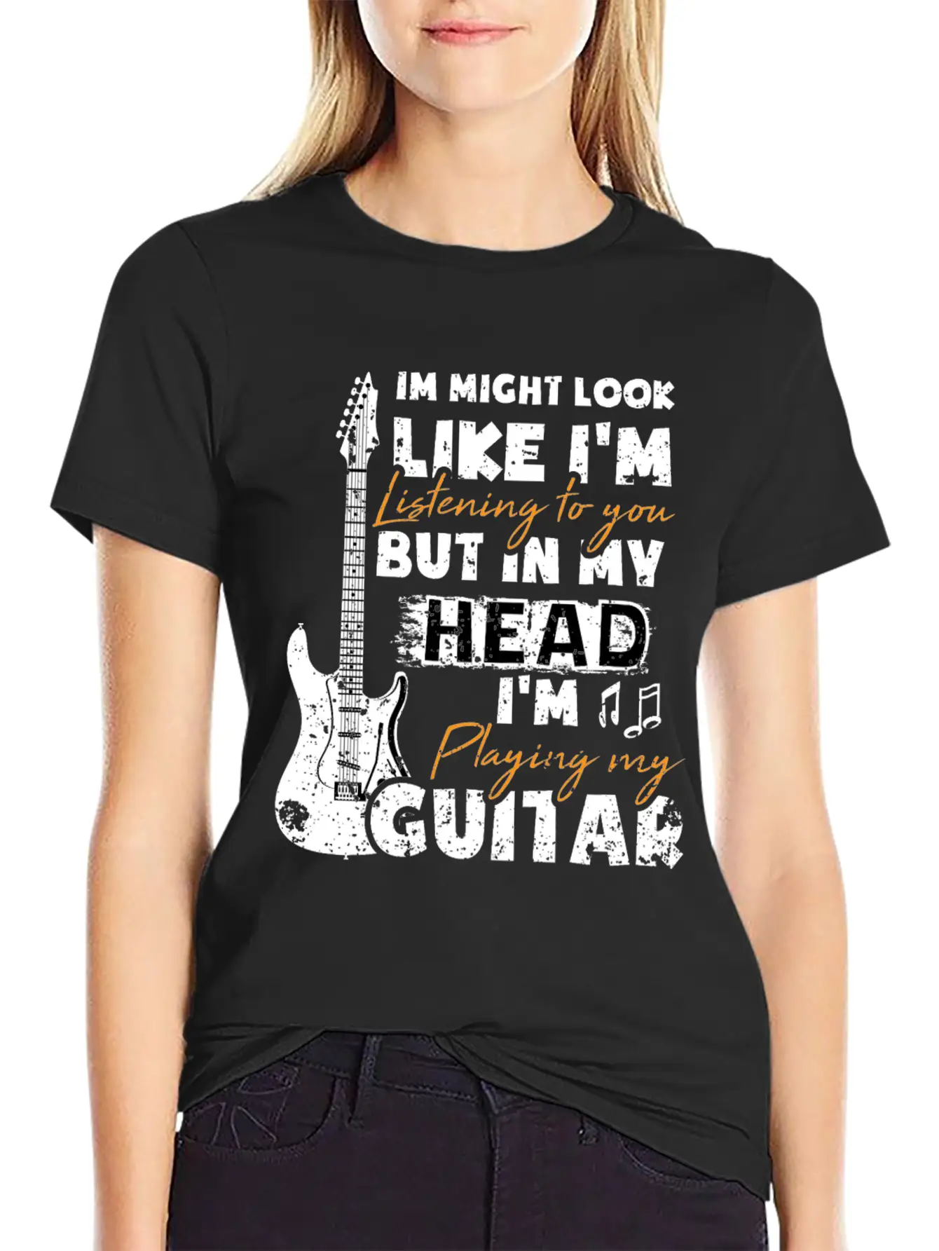 Guitarist Guitarist Gift Guitar Player Unisex Casual T-Shirt – Clean Design For Daily Comfort