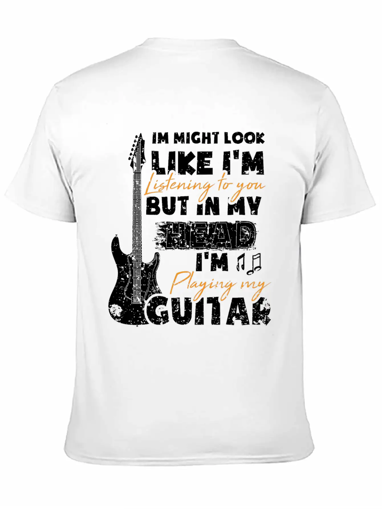 Guitarist Guitarist Gift Guitar Player Unisex Casual T-Shirt – Clean Design For Daily Comfort