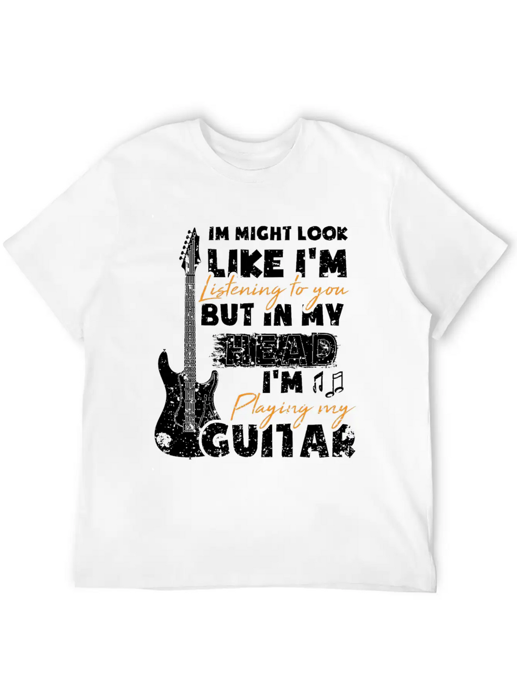 Guitarist Guitarist Gift Guitar Player Unisex Casual T-Shirt – Clean Design For Daily Comfort