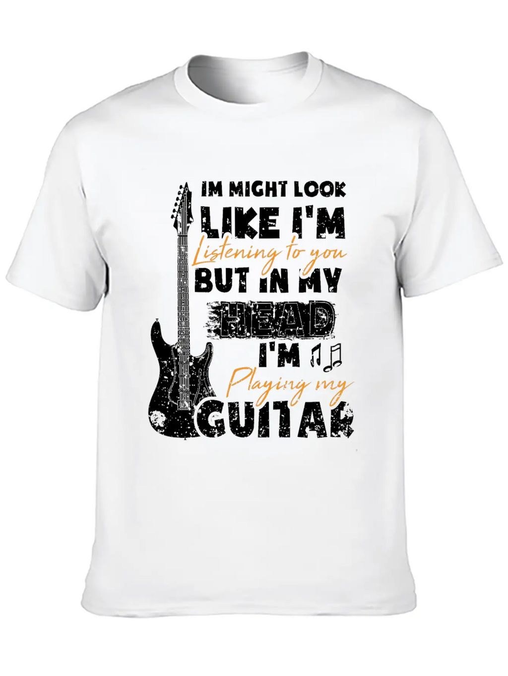 Guitarist Guitarist Gift Guitar Player Unisex Casual T-Shirt – Clean Design For Daily Comfort