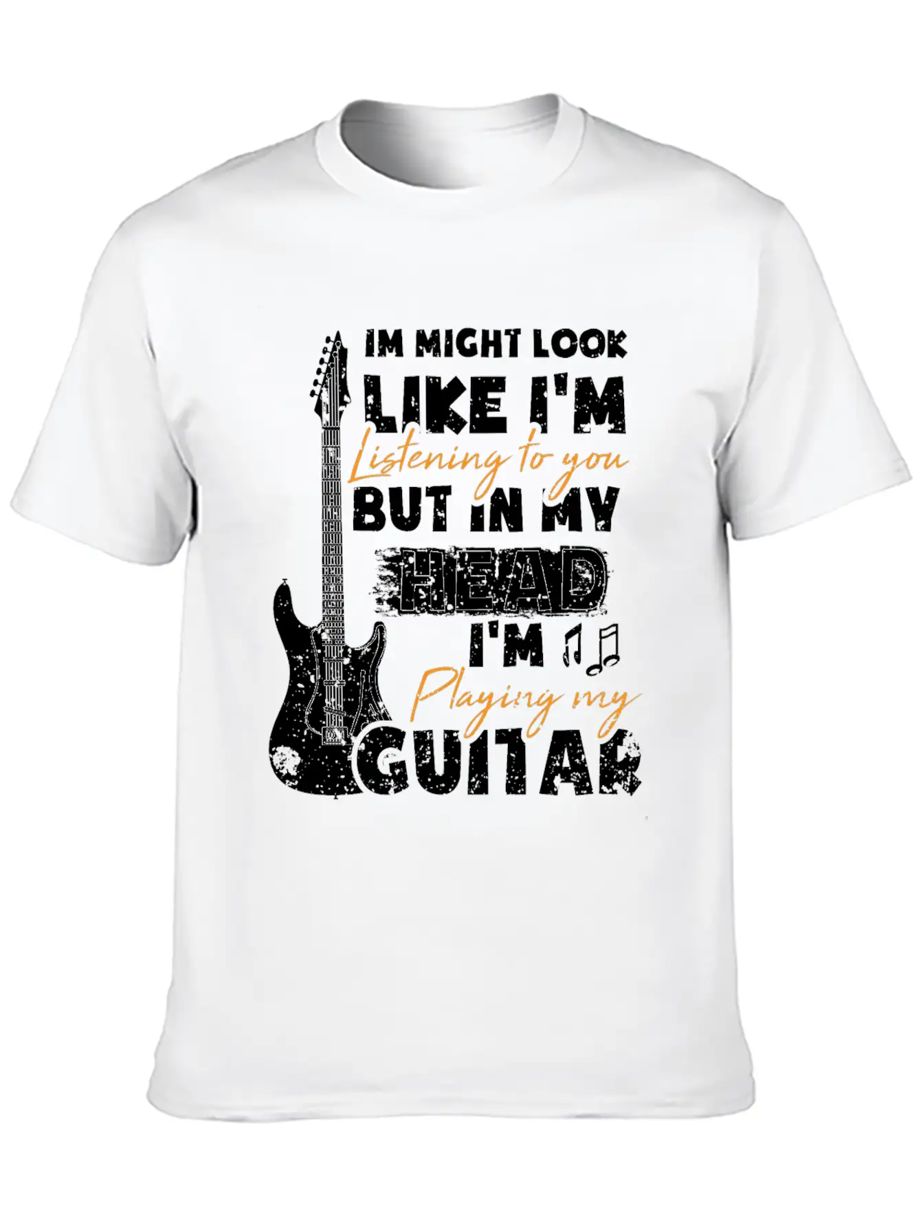 Guitarist Guitarist Gift Guitar Player Unisex Casual T-Shirt – Clean Design For Daily Comfort