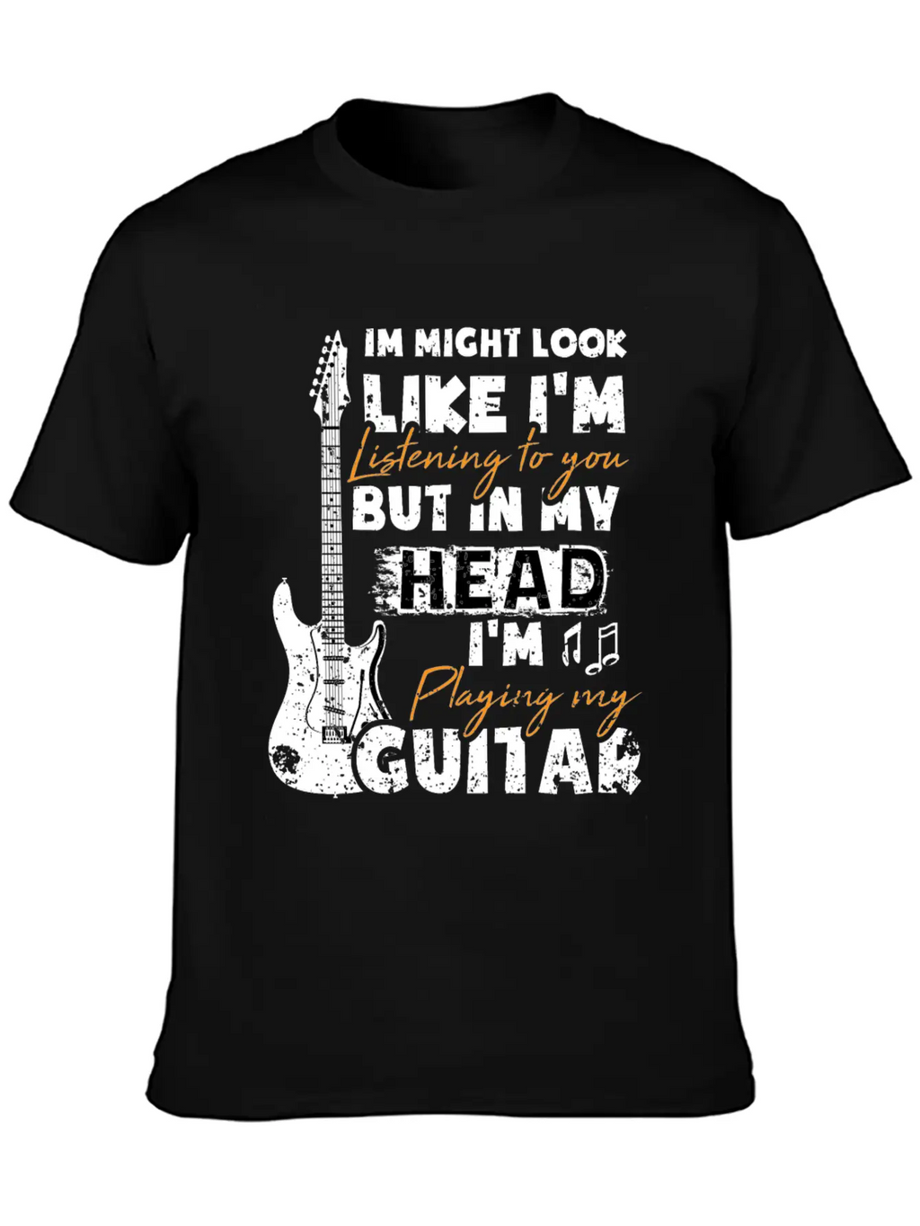 Guitarist Guitarist Gift Guitar Player Unisex Casual T-Shirt – Clean Design For Daily Comfort
