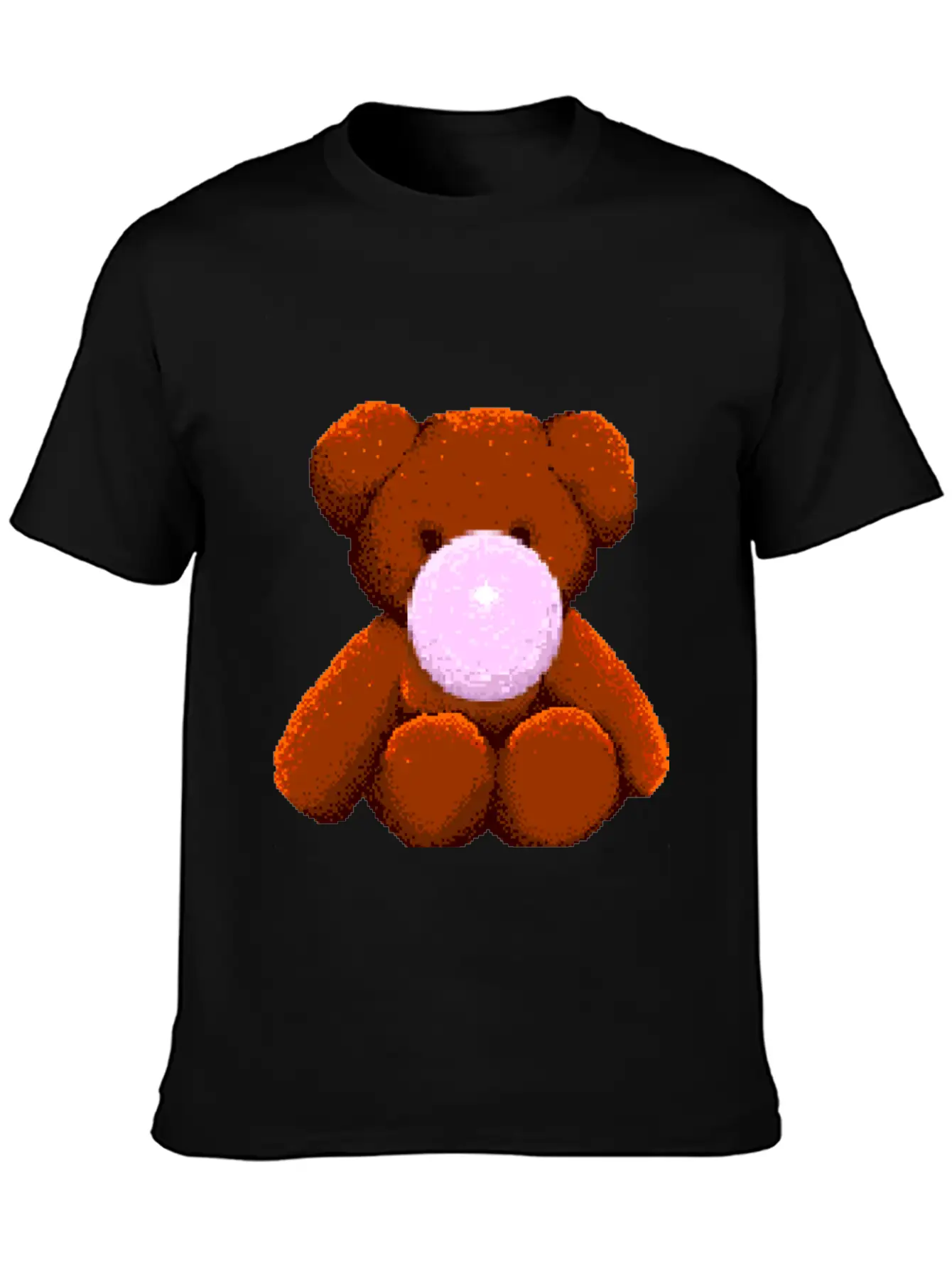 Gummy Bear 8bit Essential Cotton Tee For Daily Outfits – Unisex Style
