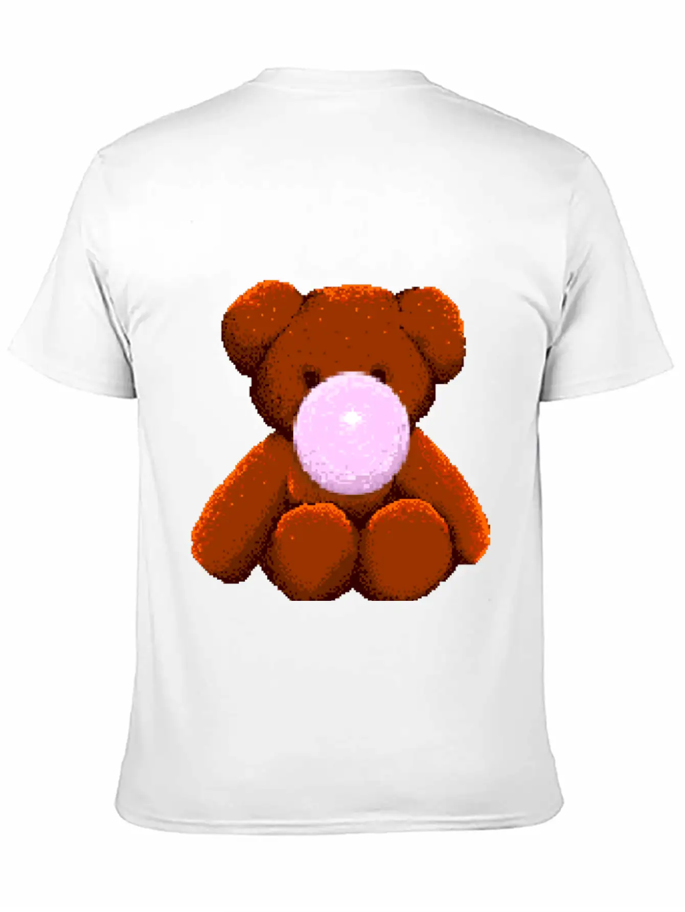 Gummy Bear 8bit Essential Cotton Tee For Daily Outfits – Unisex Style