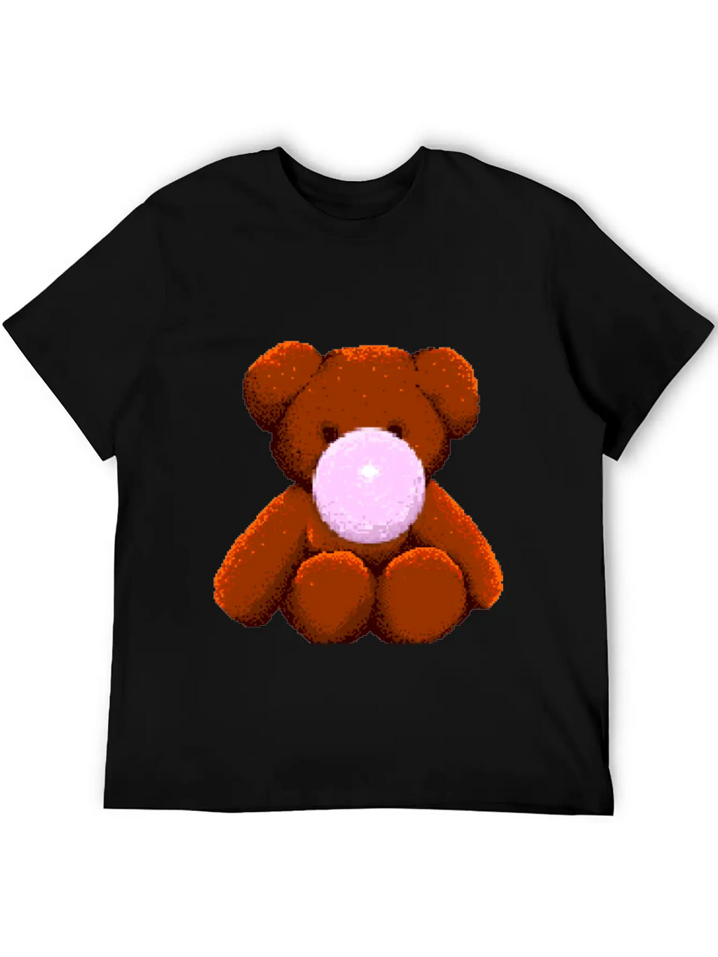 Gummy Bear 8bit Essential Cotton Tee For Daily Outfits – Unisex Style