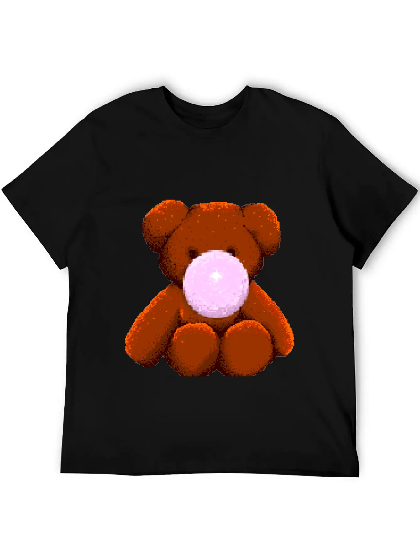 Gummy Bear 8bit Essential Cotton Tee For Daily Outfits – Unisex Style