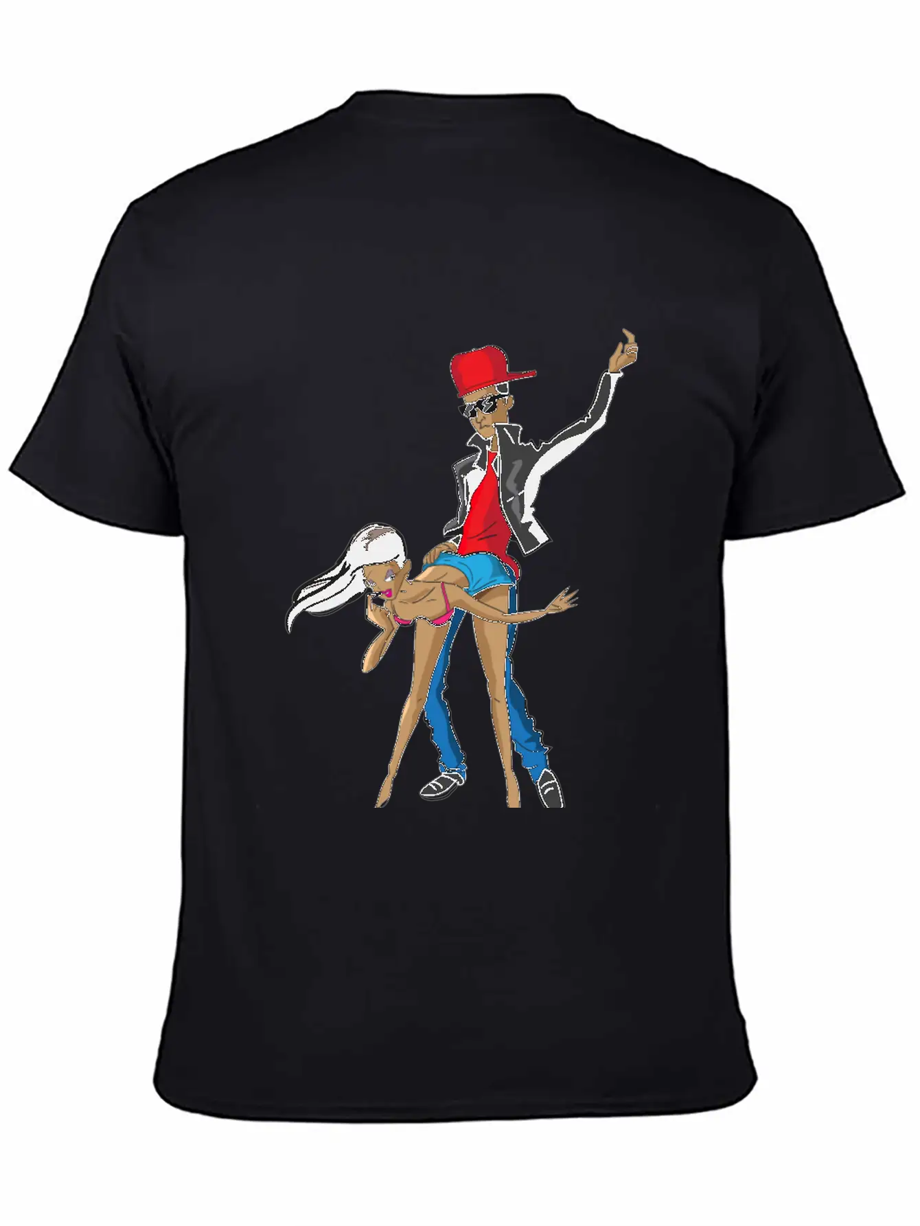 Guy Dancing With Girl Unisex Casual T-Shirt – Clean Design For Daily Comfort