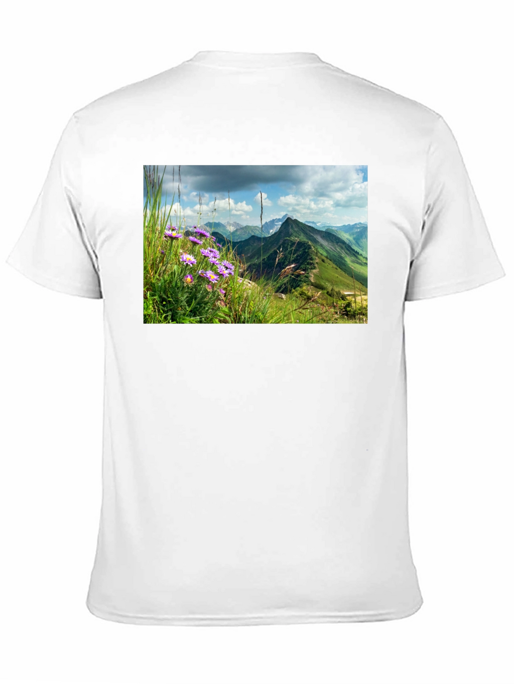 Mountain Vista Graphic Tee - Nature Inspired Design