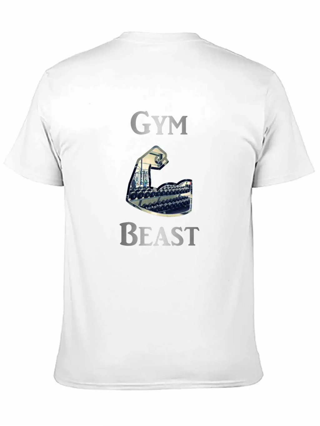 Gym Beast Stylish Everyday T-Shirt – Unisex Basic Cotton Tee