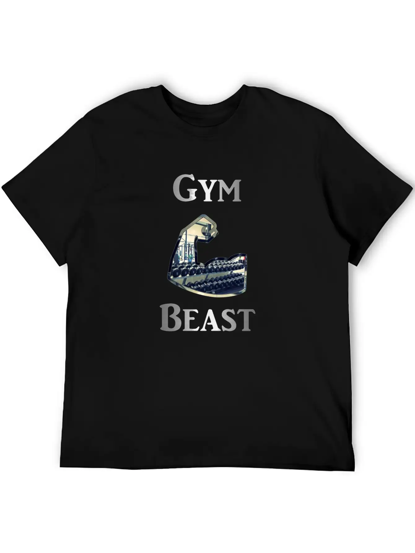 Gym Beast Stylish Everyday T-Shirt – Unisex Basic Cotton Tee