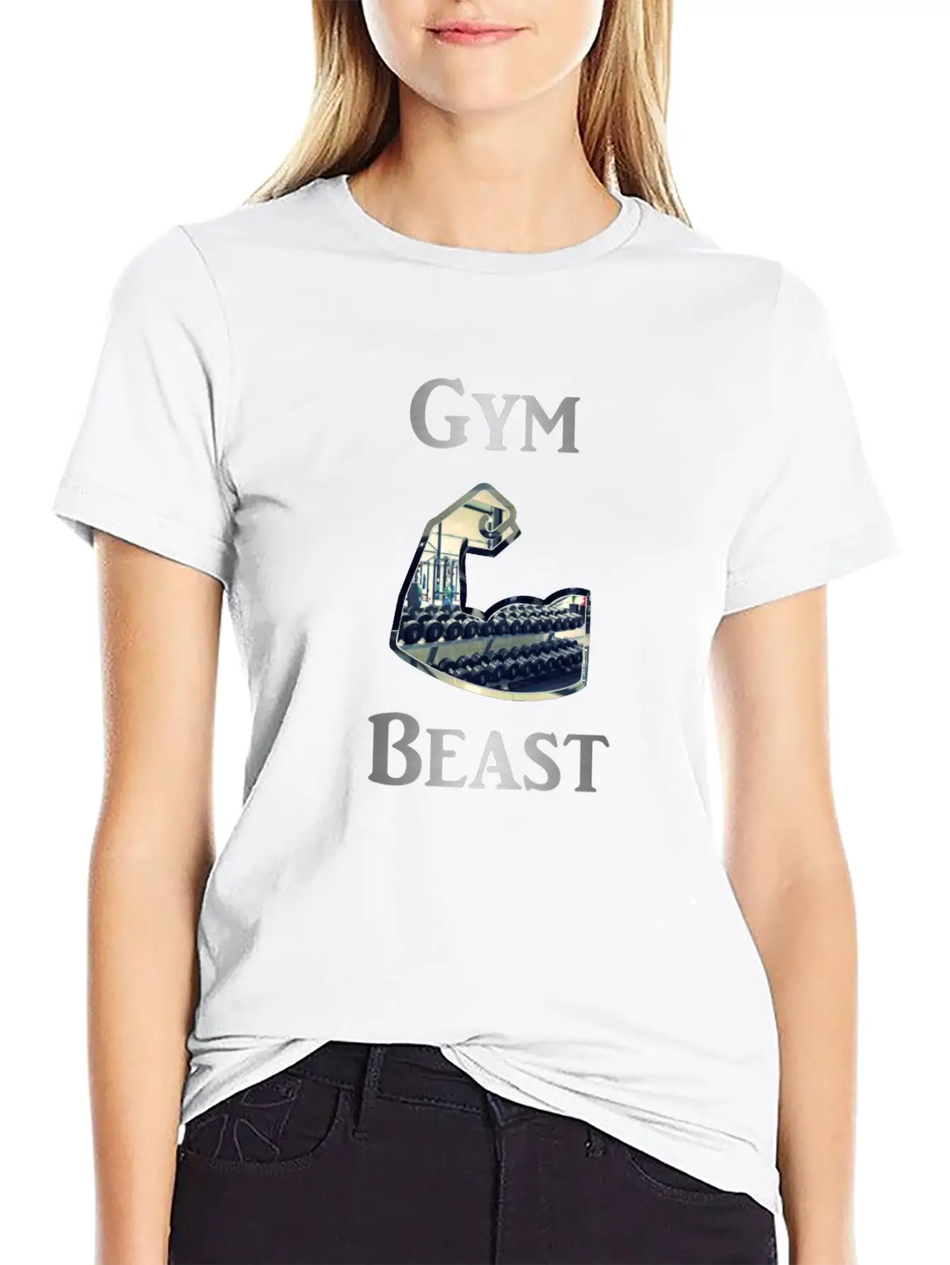 Gym Beast Stylish Everyday T-Shirt – Unisex Basic Cotton Tee