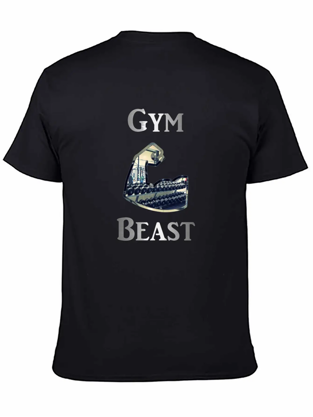 Gym Beast Stylish Everyday T-Shirt – Unisex Basic Cotton Tee