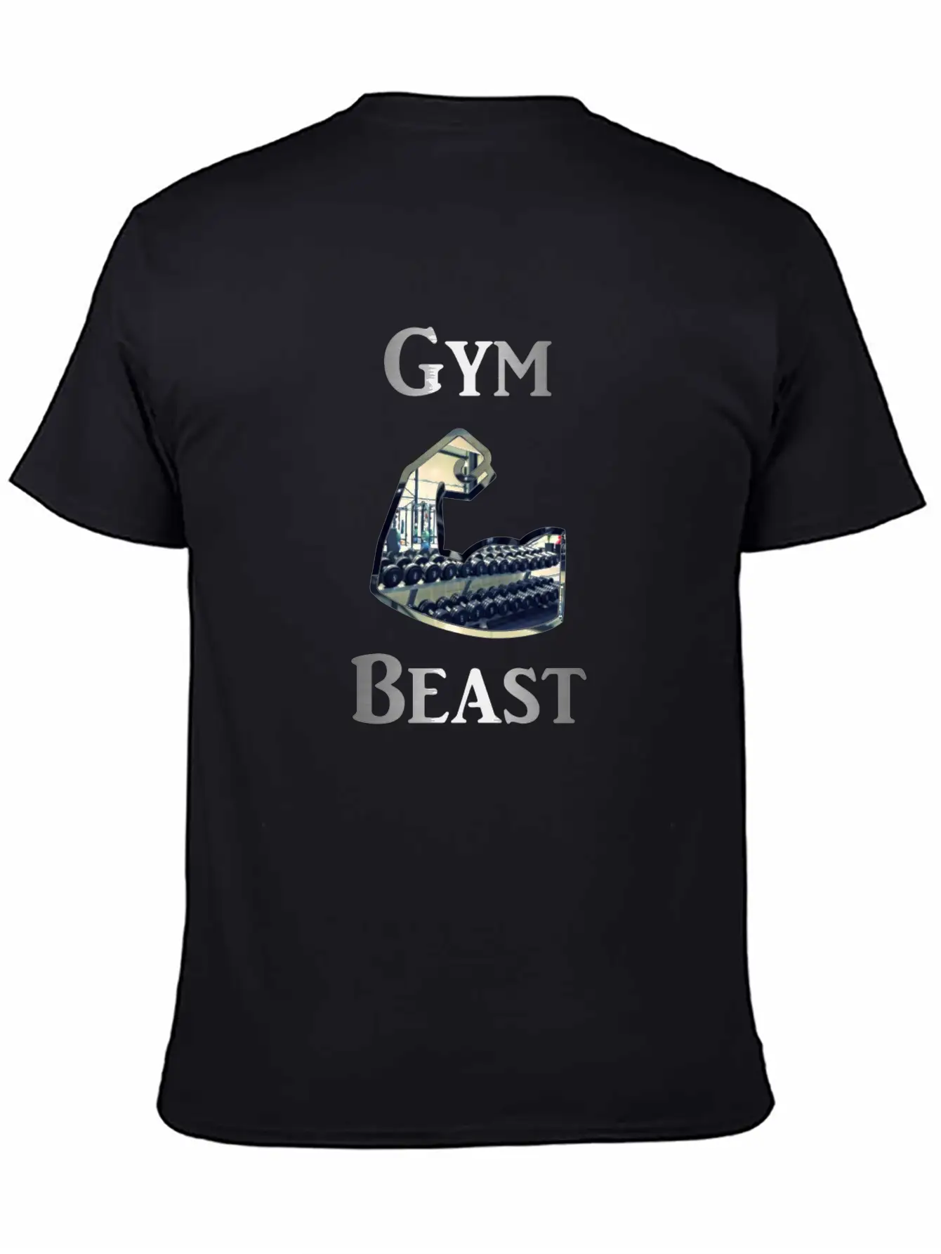Gym Beast Stylish Everyday T-Shirt – Unisex Basic Cotton Tee