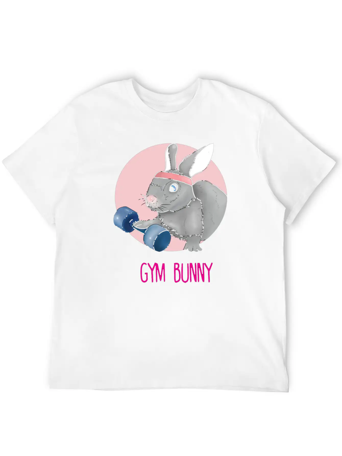 Gym Bunny Stylish Everyday T-Shirt – Unisex Basic Cotton Tee