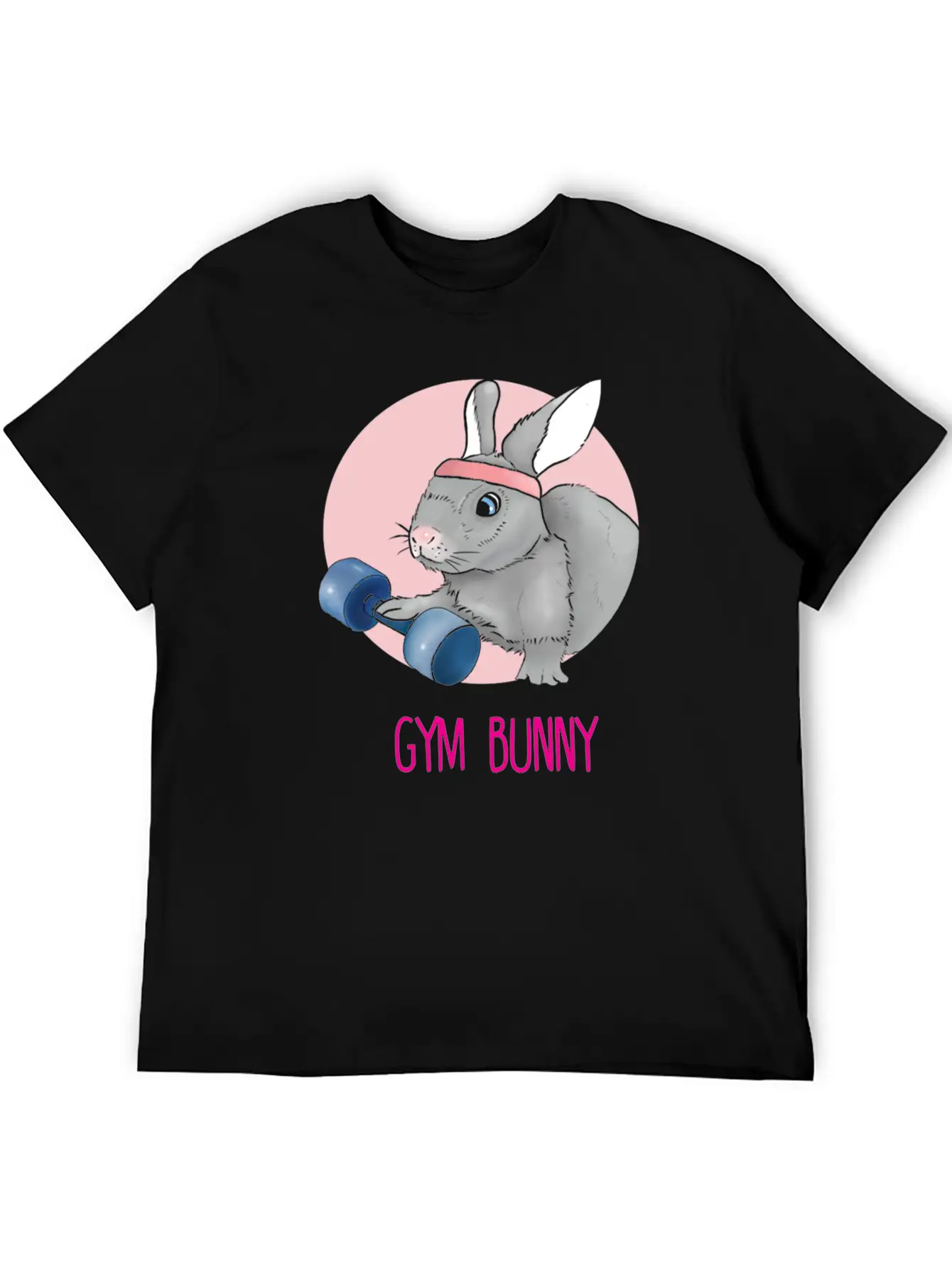 Gym Bunny Stylish Everyday T-Shirt – Unisex Basic Cotton Tee