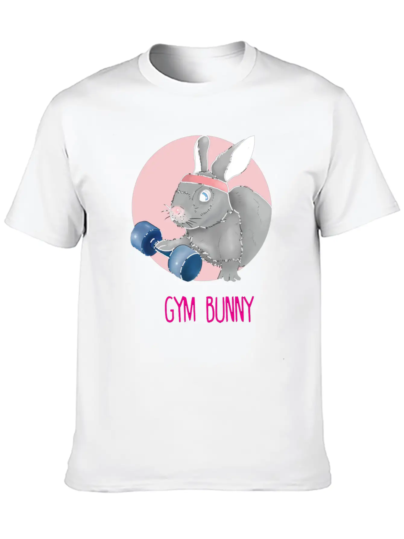 Gym Bunny Stylish Everyday T-Shirt – Unisex Basic Cotton Tee