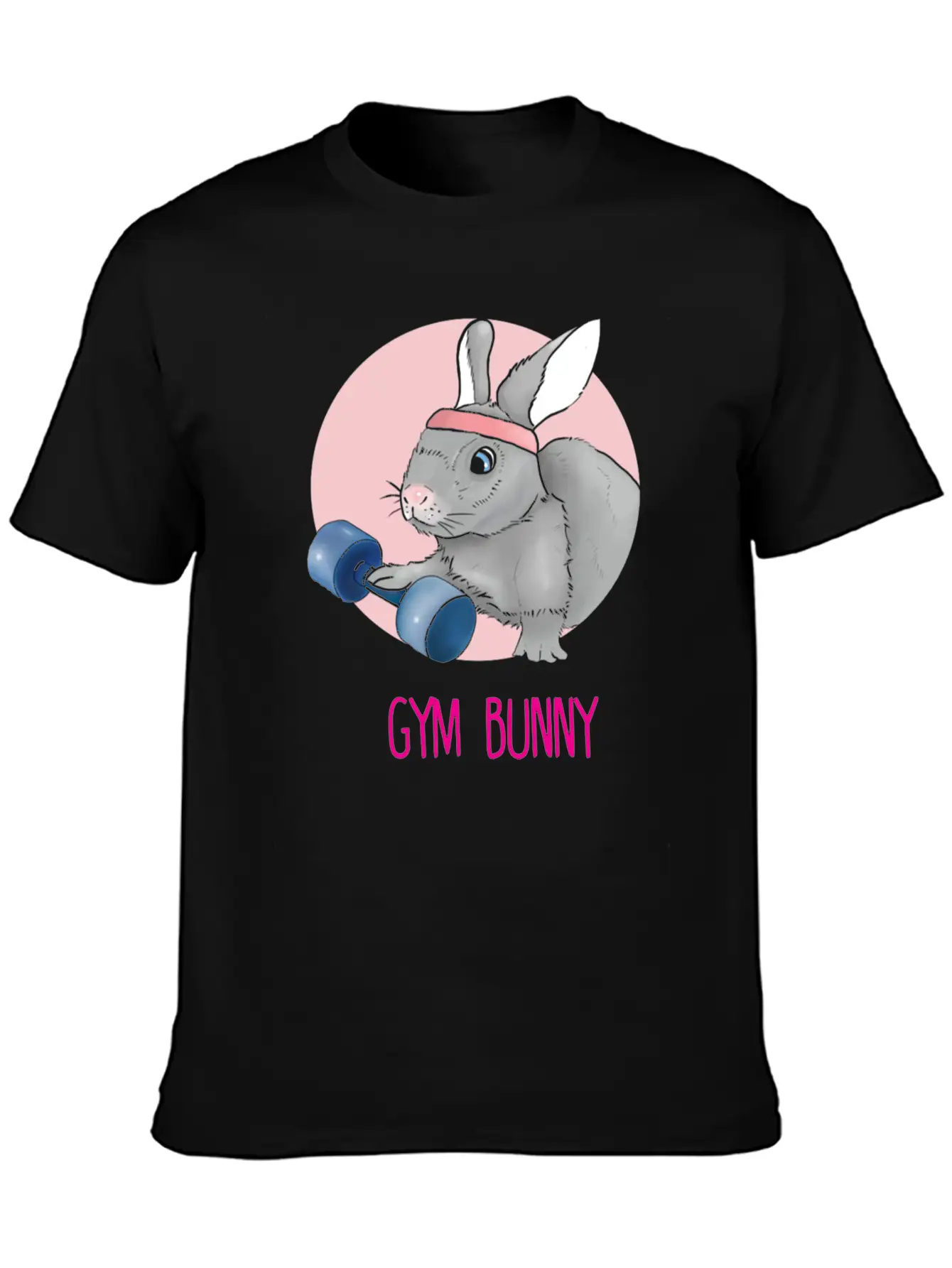 Gym Bunny Stylish Everyday T-Shirt – Unisex Basic Cotton Tee