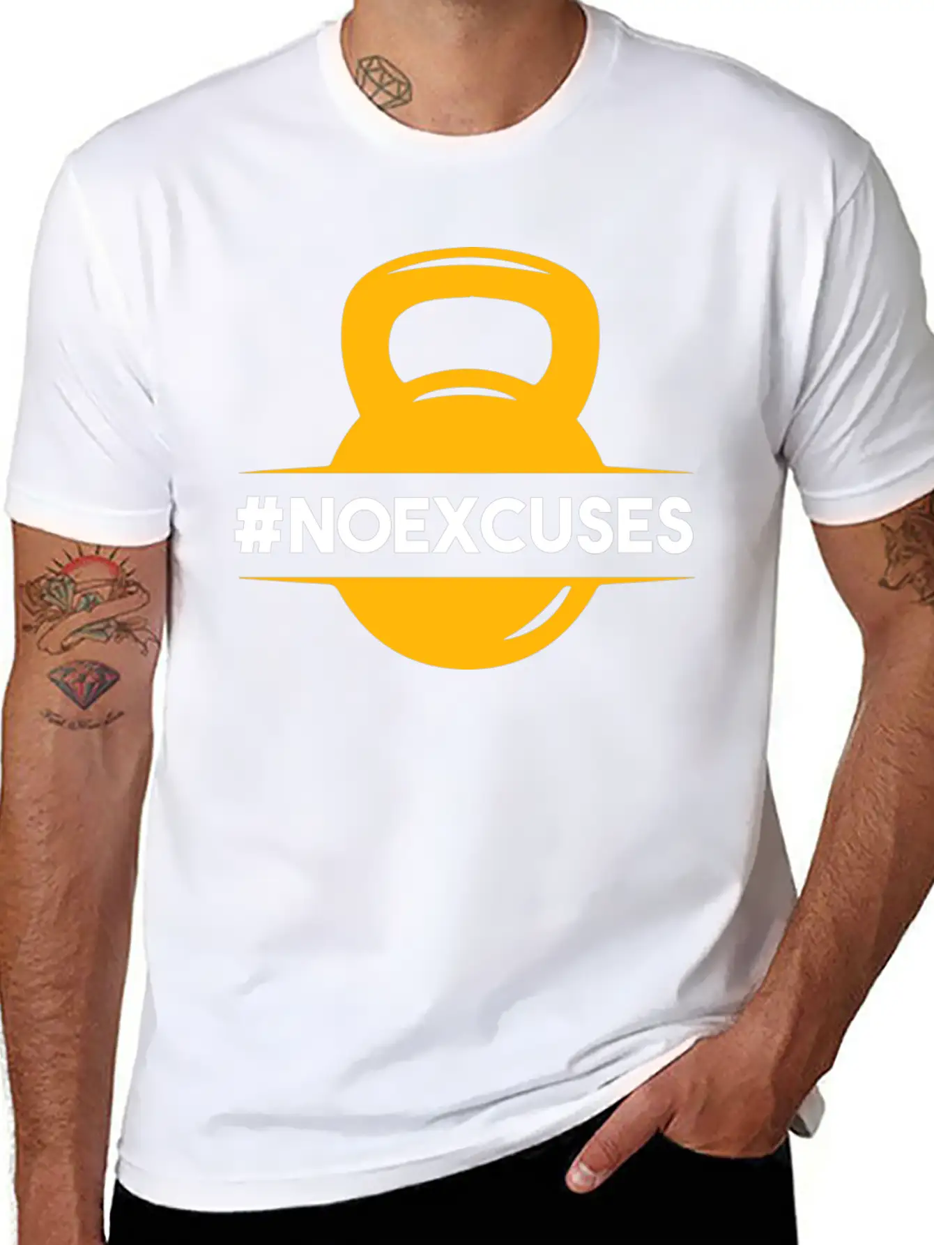 Gym Excuses Stylish Everyday T-Shirt – Unisex Basic Cotton Tee