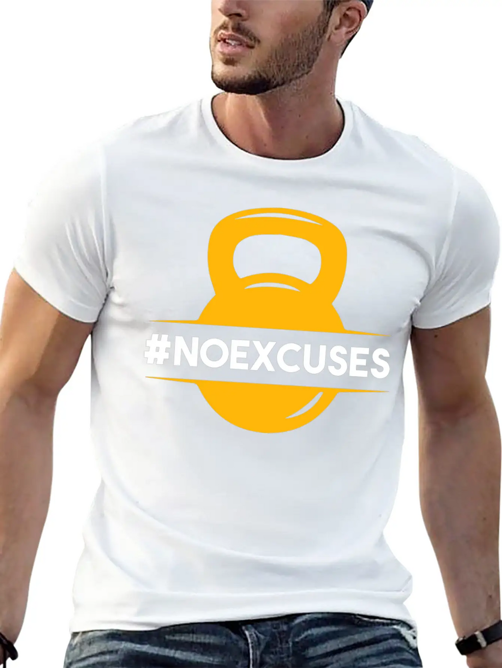 Gym Excuses Stylish Everyday T-Shirt – Unisex Basic Cotton Tee