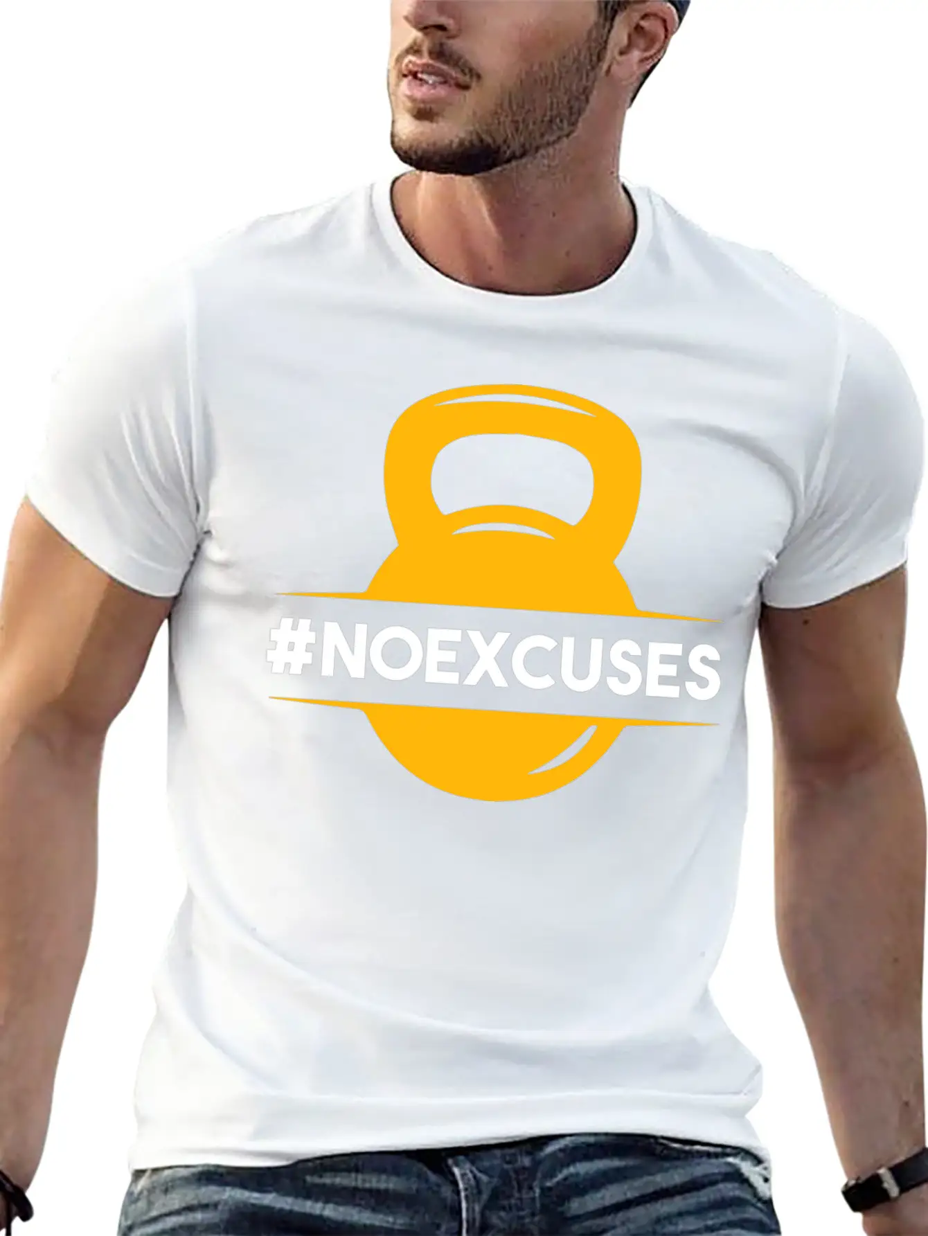 Gym Excuses Stylish Everyday T-Shirt – Unisex Basic Cotton Tee