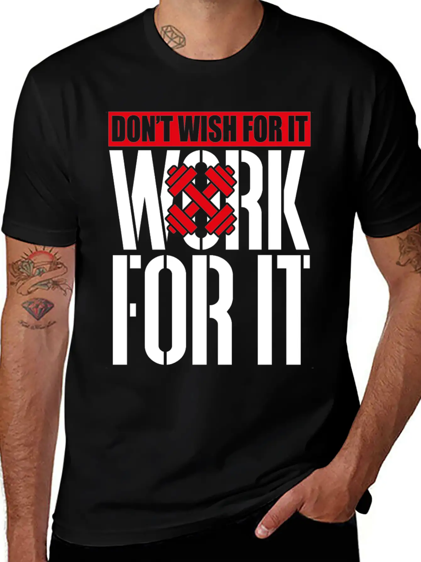 Gym Fitness Basic Graphic T-Shirt – Daily Comfort In Soft Cotton