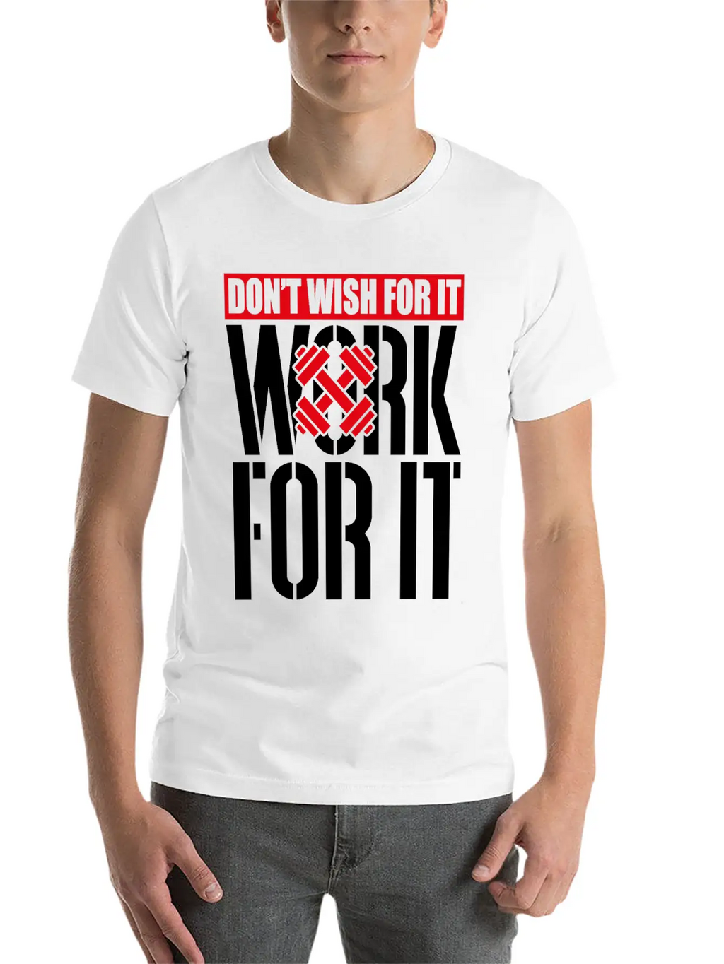 Gym Fitness Basic Graphic T-Shirt – Daily Comfort In Soft Cotton