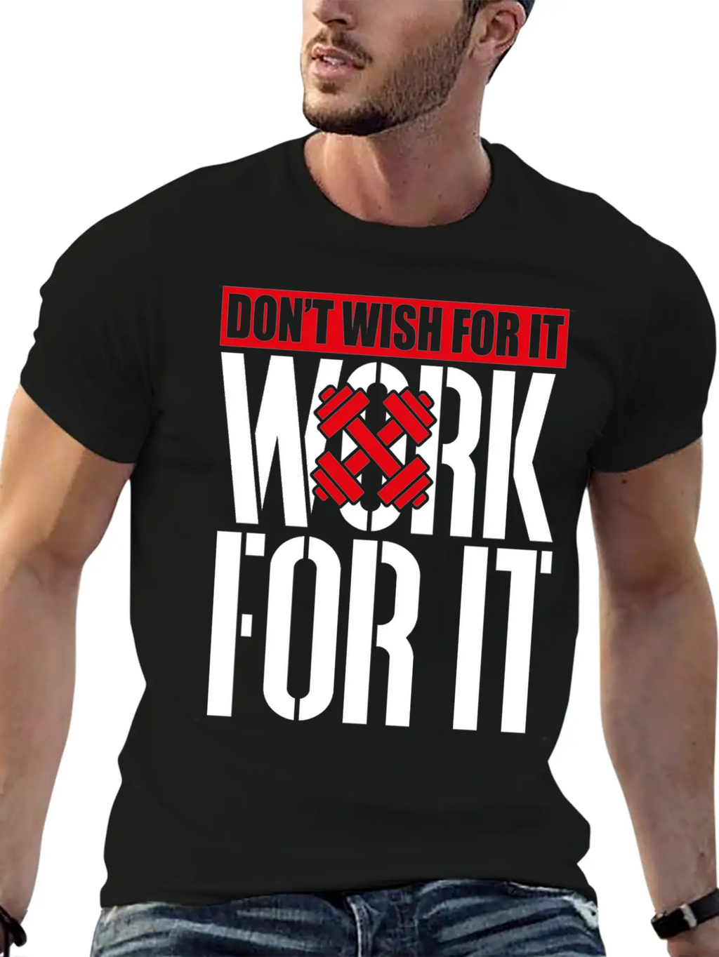 Gym Fitness Basic Graphic T-Shirt – Daily Comfort In Soft Cotton