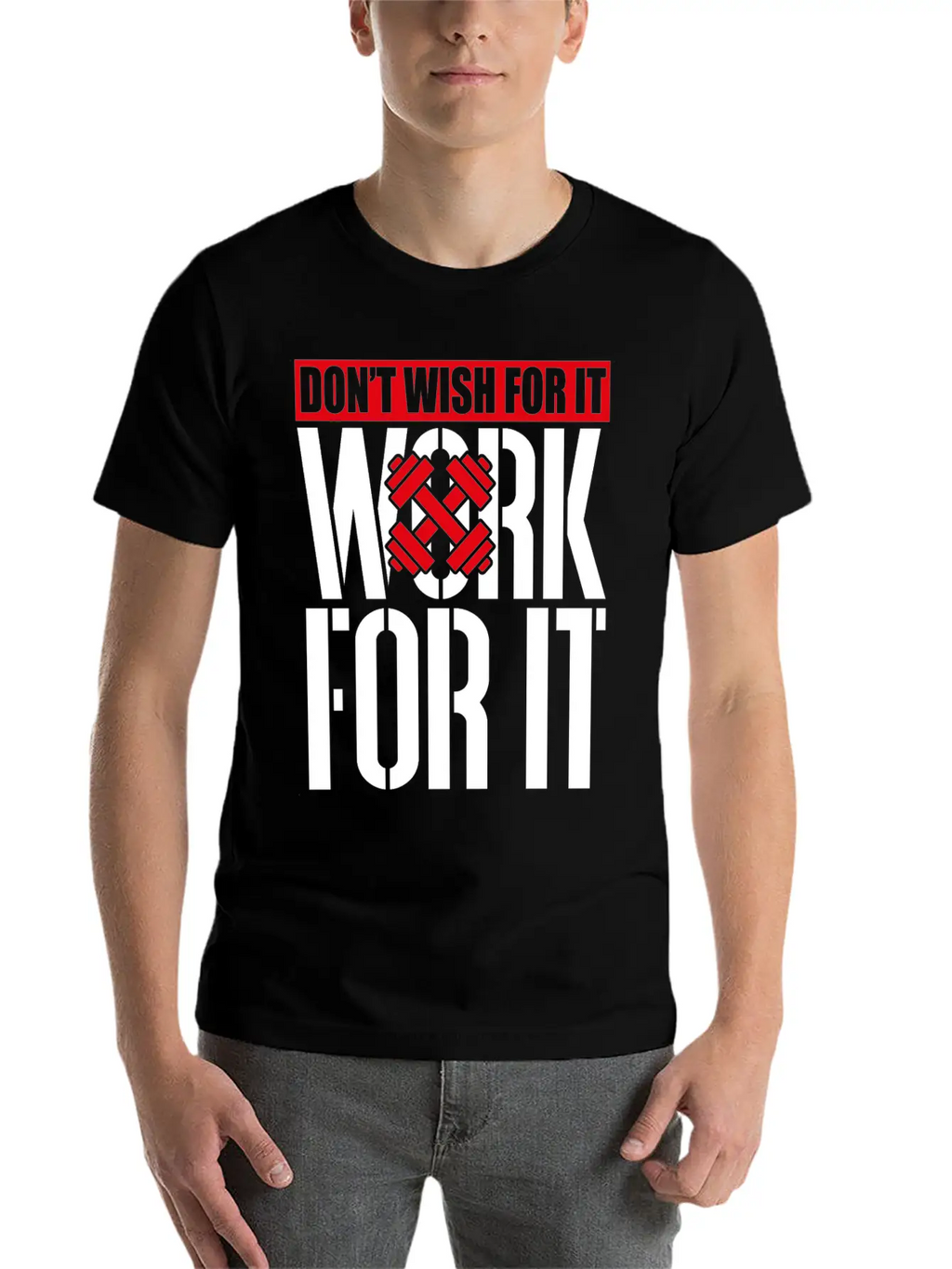 Gym Fitness Basic Graphic T-Shirt – Daily Comfort In Soft Cotton