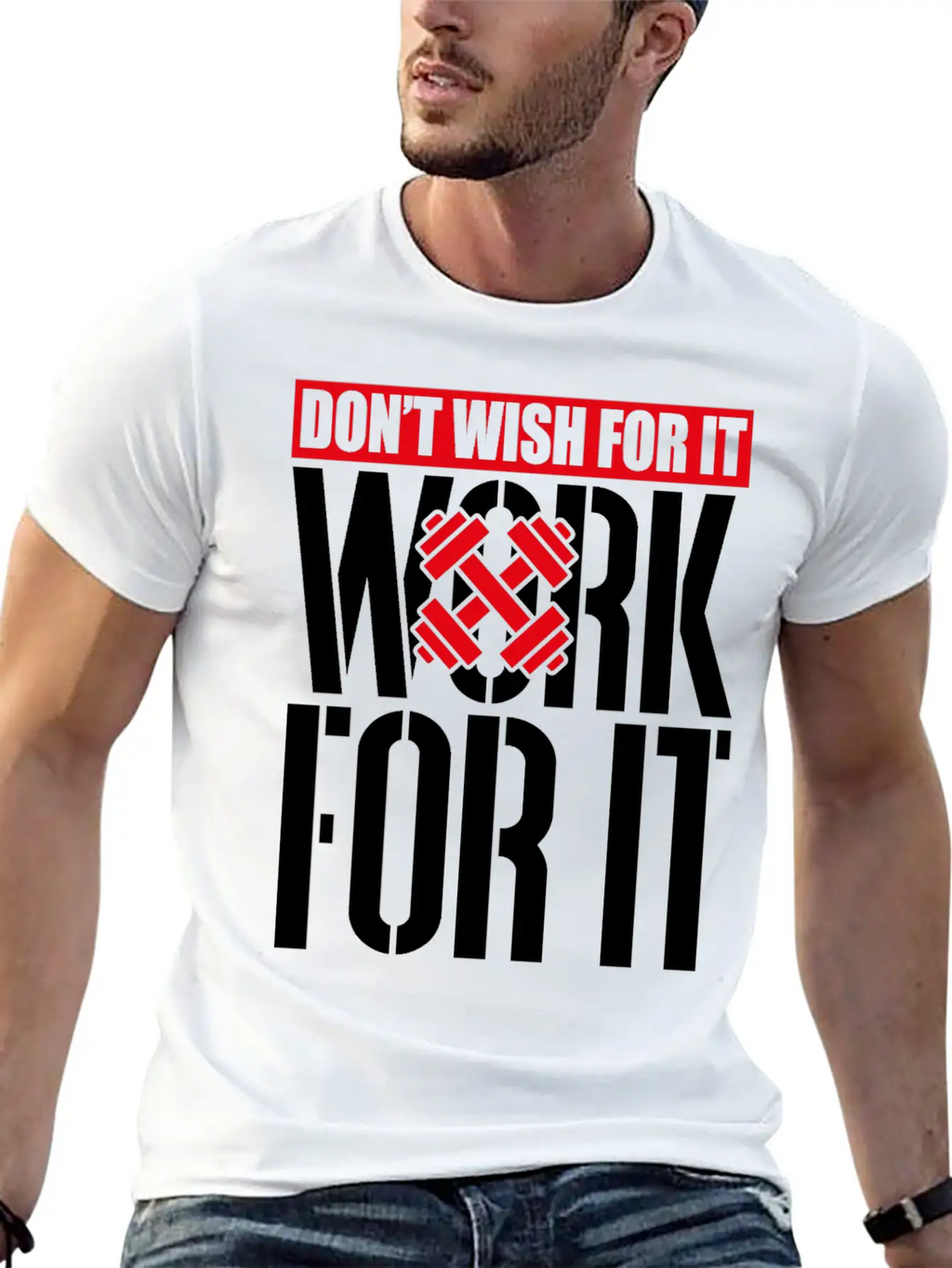 Gym Fitness Basic Graphic T-Shirt – Daily Comfort In Soft Cotton