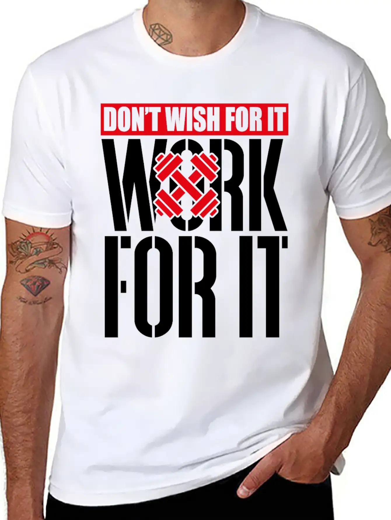 Gym Fitness Basic Graphic T-Shirt – Daily Comfort In Soft Cotton