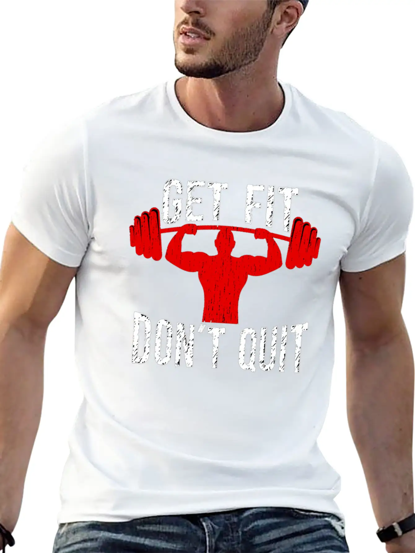 Gym Fitness Unisex Casual T-Shirt – Clean Design For Daily Comfort