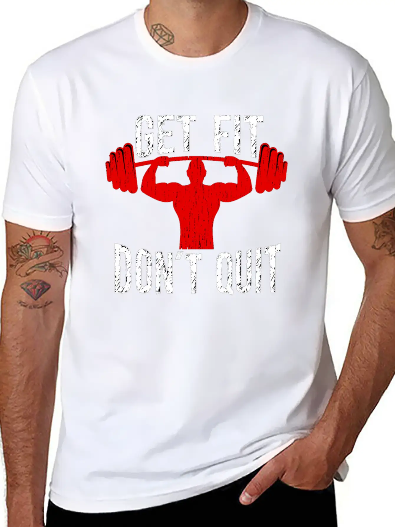 Gym Fitness Unisex Casual T-Shirt – Clean Design For Daily Comfort