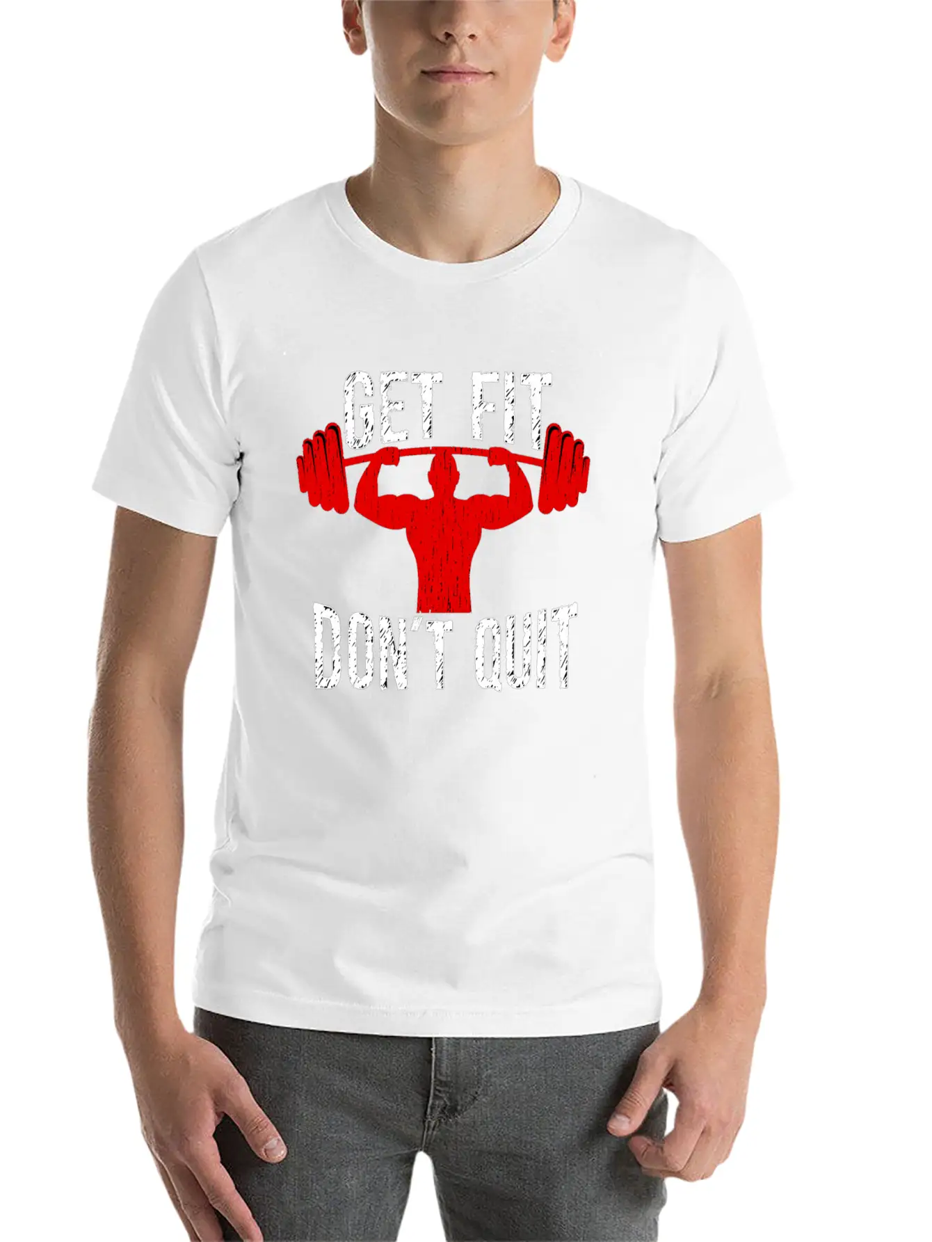 Gym Fitness Unisex Casual T-Shirt – Clean Design For Daily Comfort