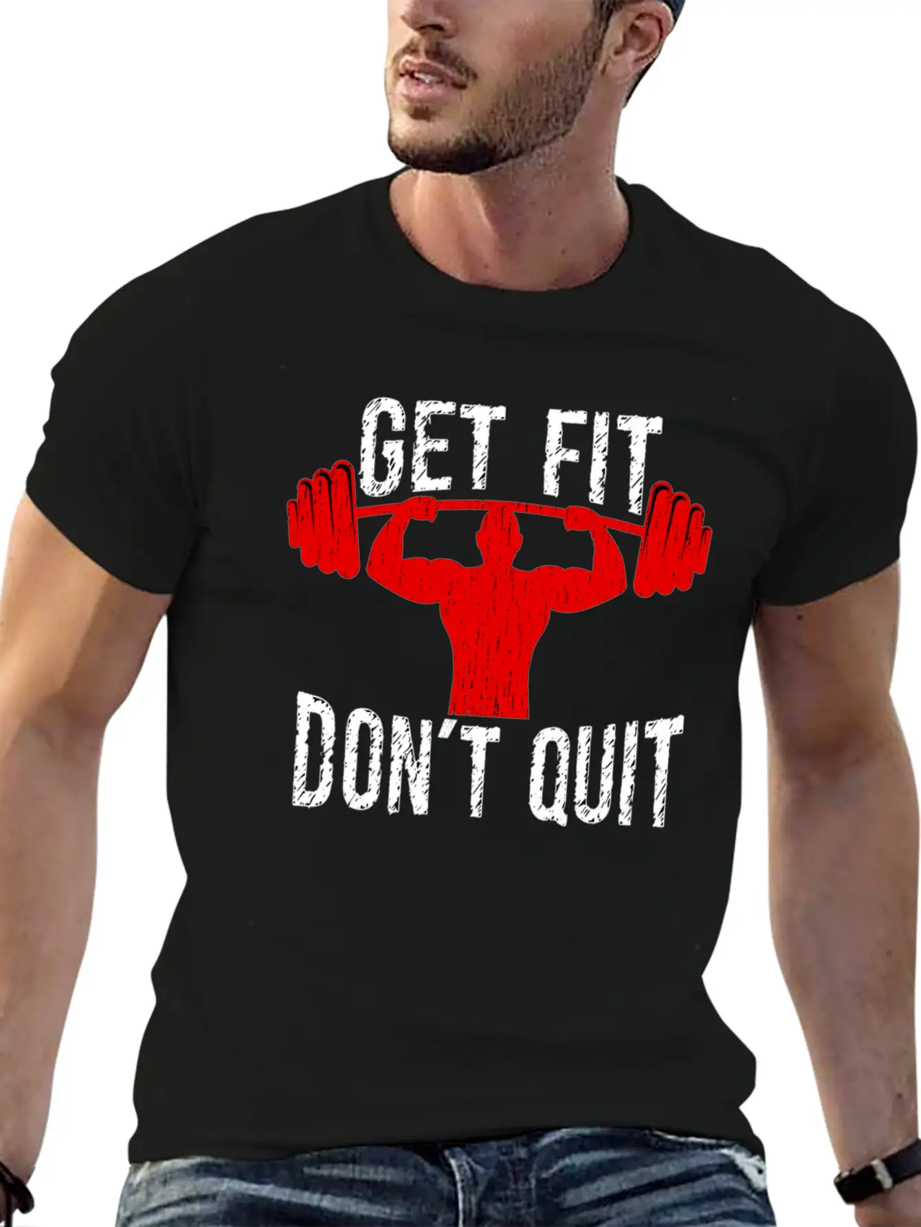 Gym Fitness Unisex Casual T-Shirt – Clean Design For Daily Comfort