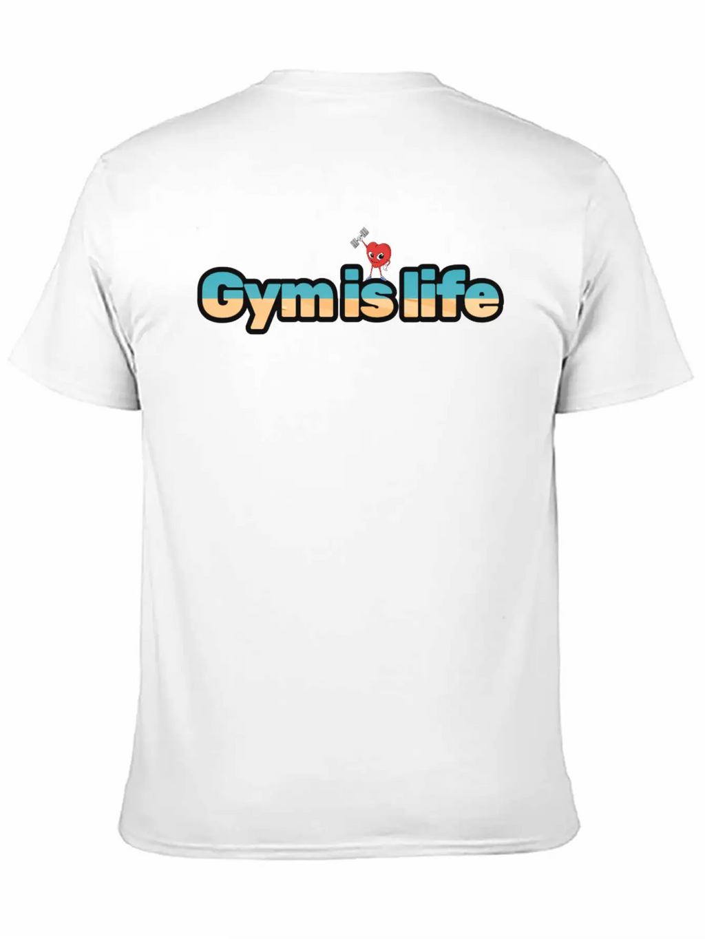 Gym Is Life For Gym Lover Modern Fit Casual T-Shirt – Clean And Versatile Design